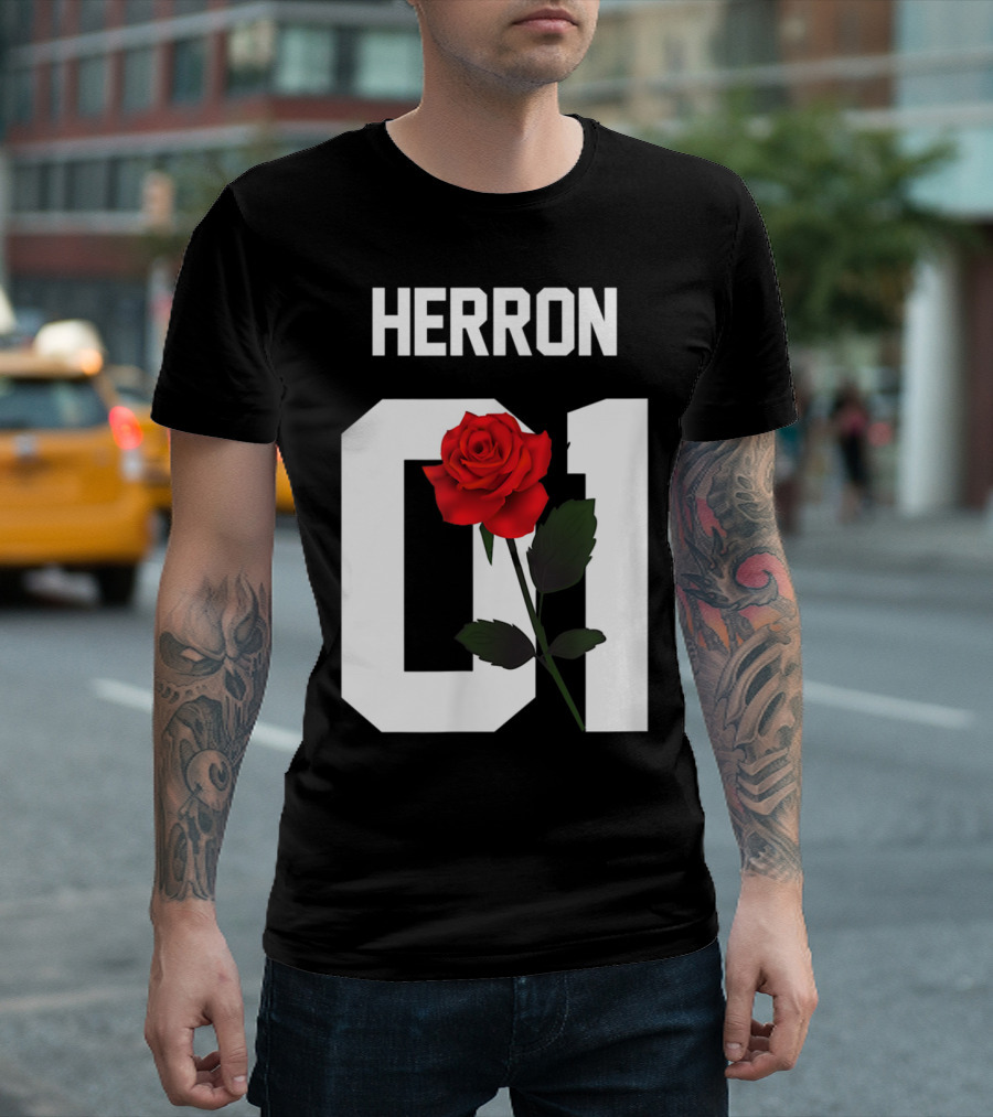 Herron 01 Red Rose Zach Merchandise T-Shirt