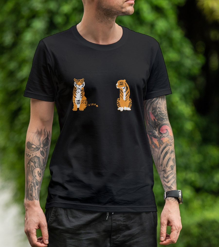 Keep Social Distancing With Tigers: Don't Look At Me Like That T-Shirt
