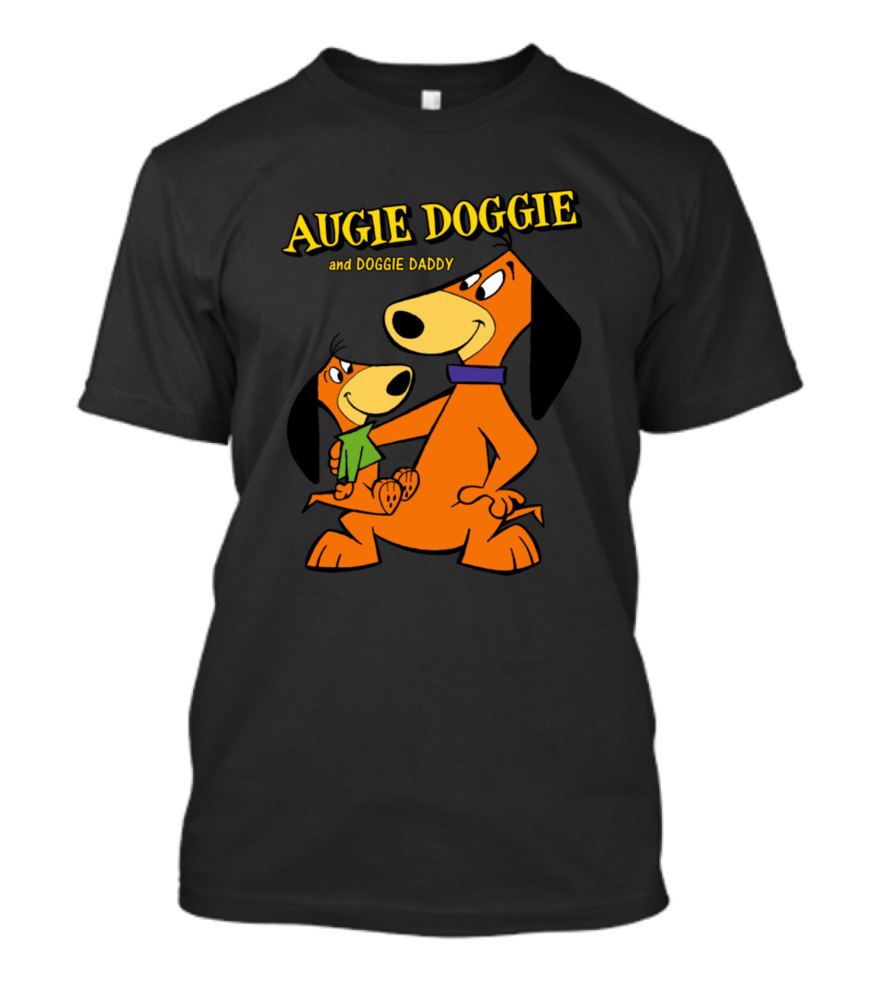 Augie Doggie And Doggie Daddy Classic Cartoon Characters T-Shirt