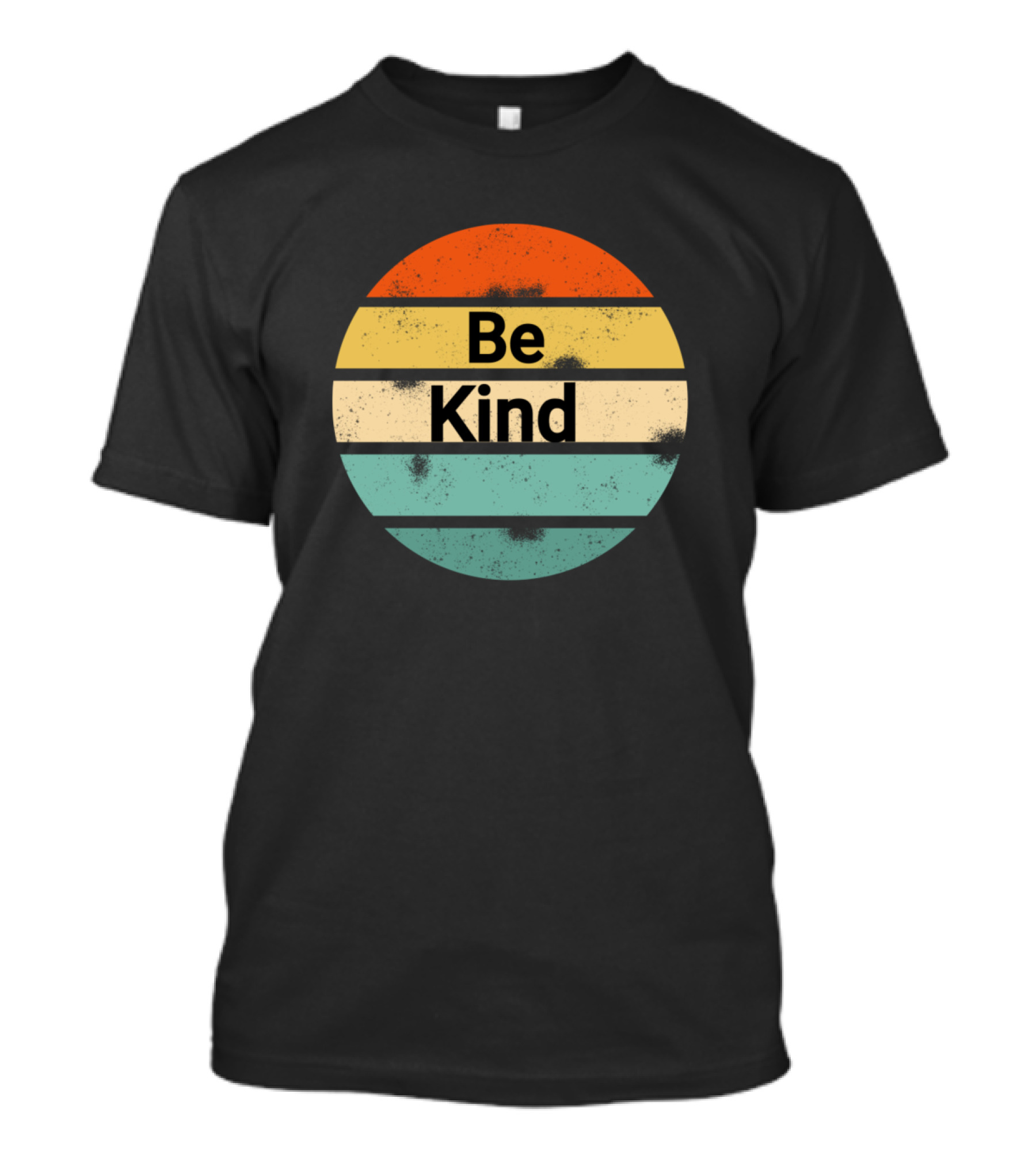 Be Kind Retro Sunset Stripes T-Shirt