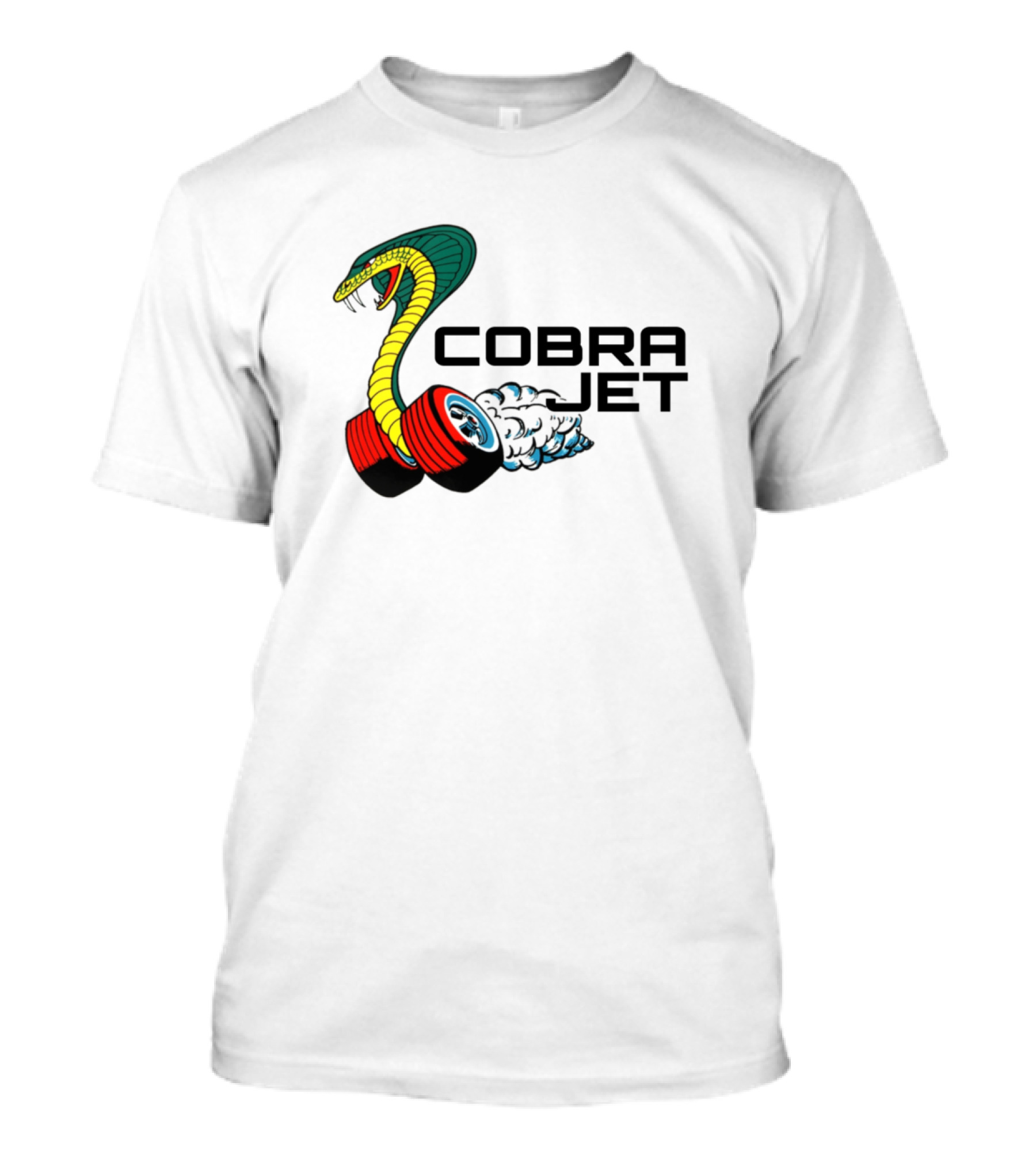 Cobra Jet Snake And Big Block Engine T-Shirt