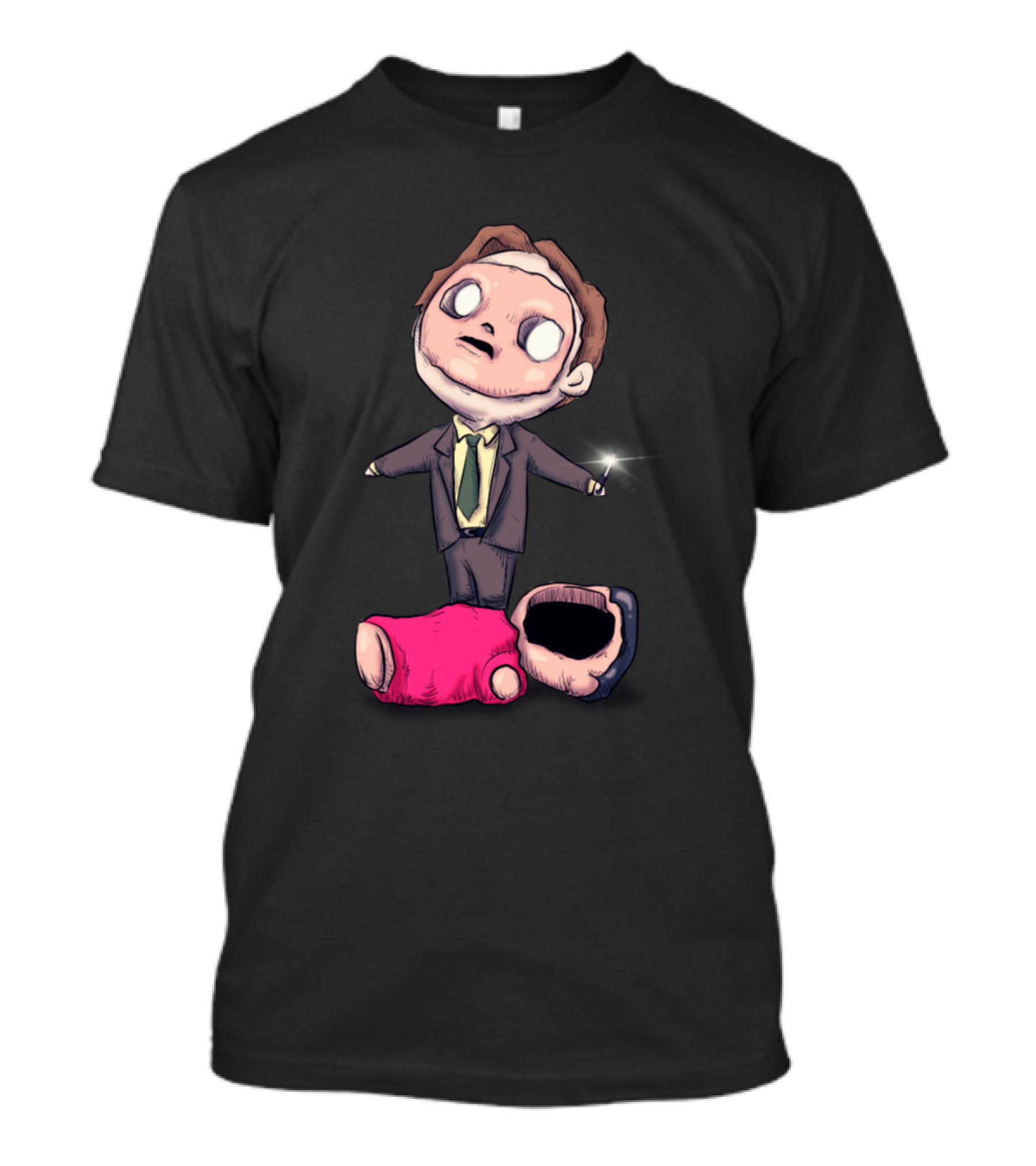Dwight Schrute Performing First Aid CPR Dummy Training T-Shirt