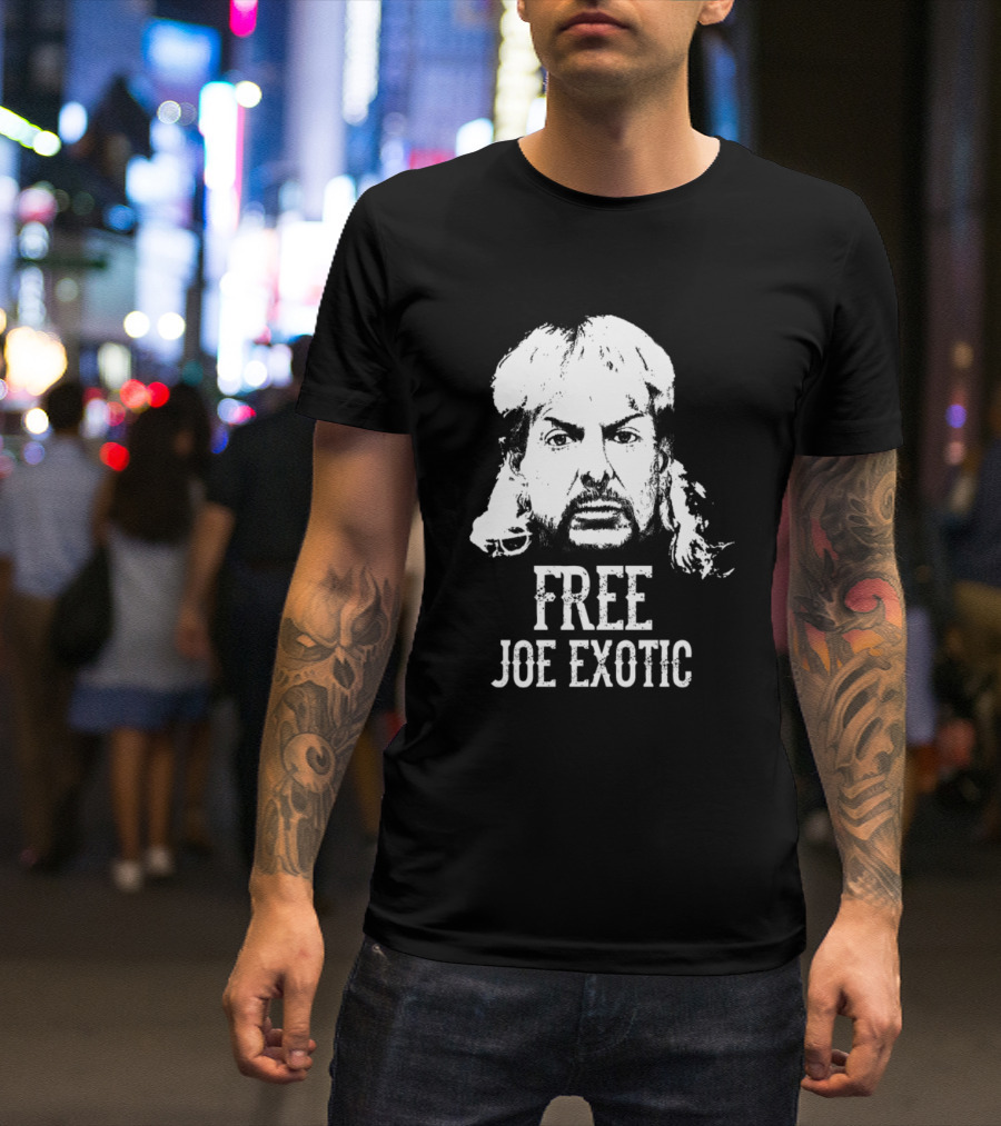 Free Joe Exotic Prisoner Advocate Tiger King Clemency Campaign T-Shirt