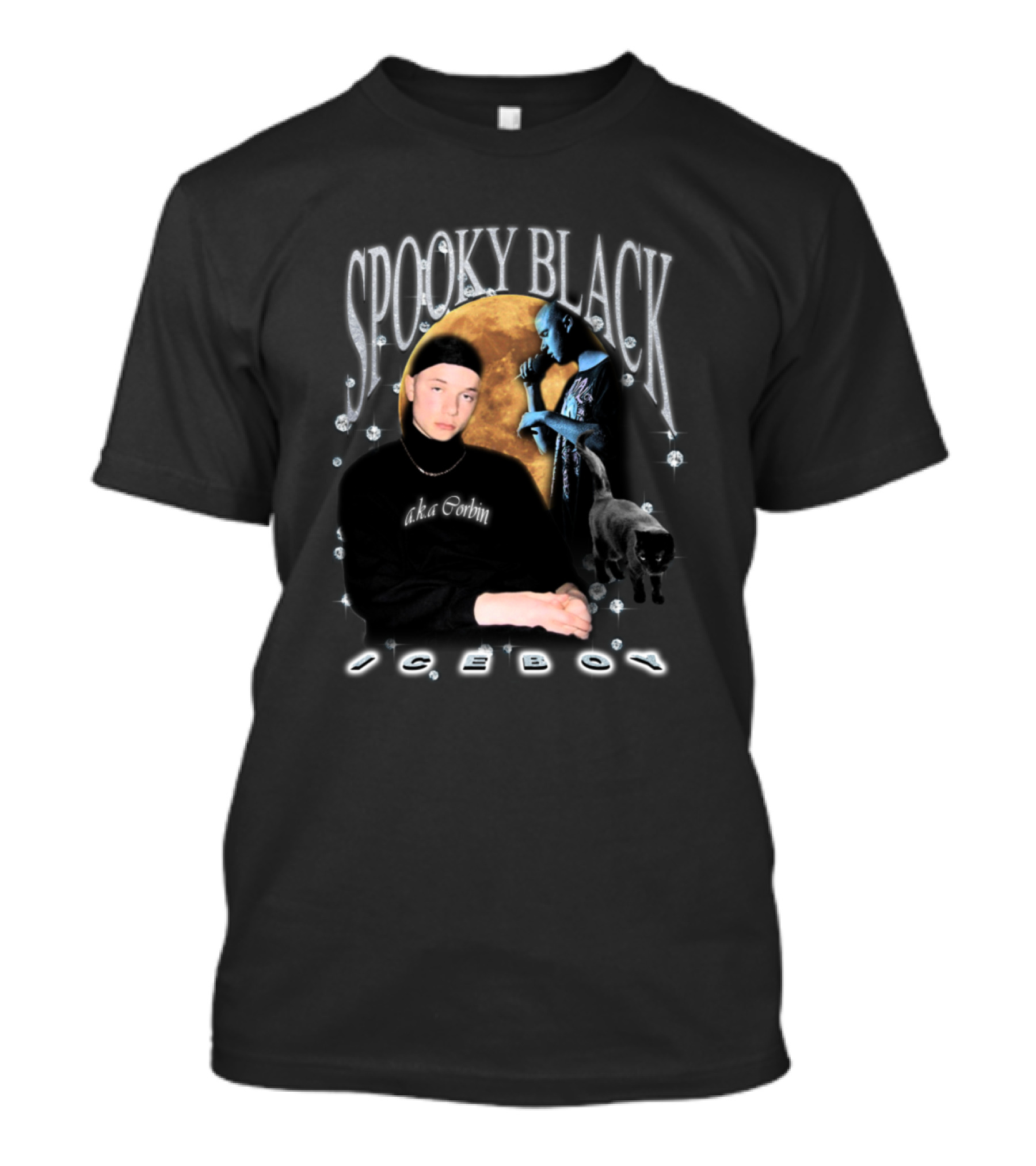 Spooky Black Aka Corbin Iceboy T-Shirt