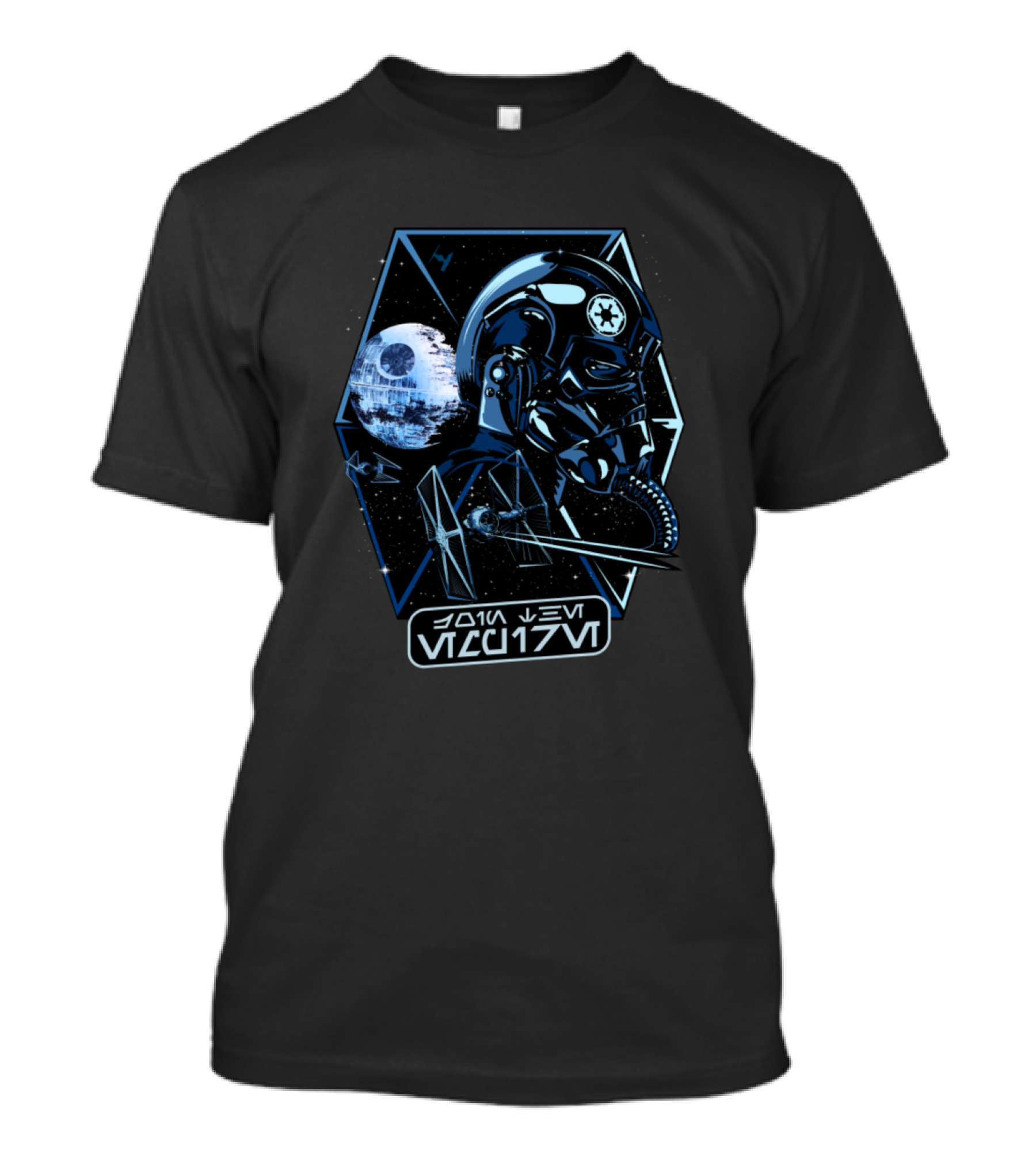 Join The Empire Star Wars TIE Fighter Pilot Helmet Death Star T-Shirt
