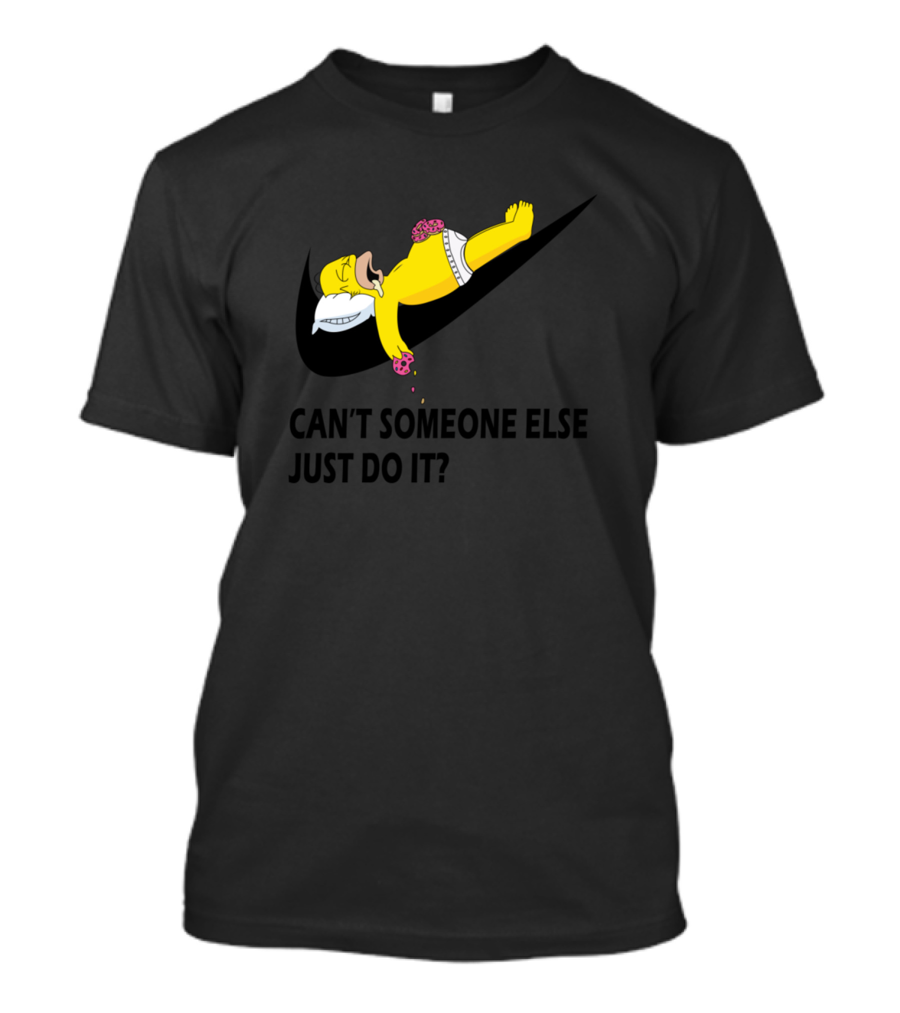 Lazy Homer Can't Someone Else Just Do It T-Shirt