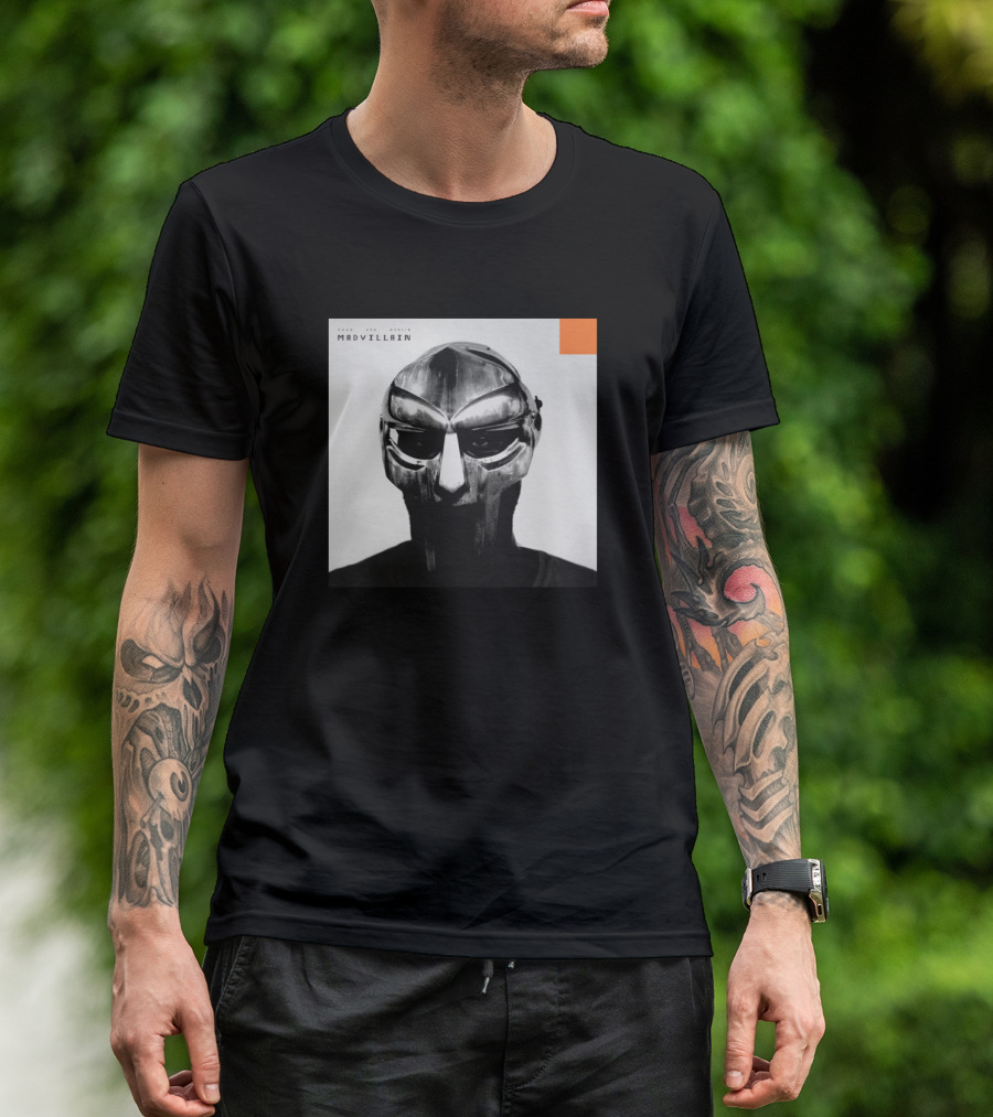 Mf Doom Madvillain Mask Album Cover T-Shirt