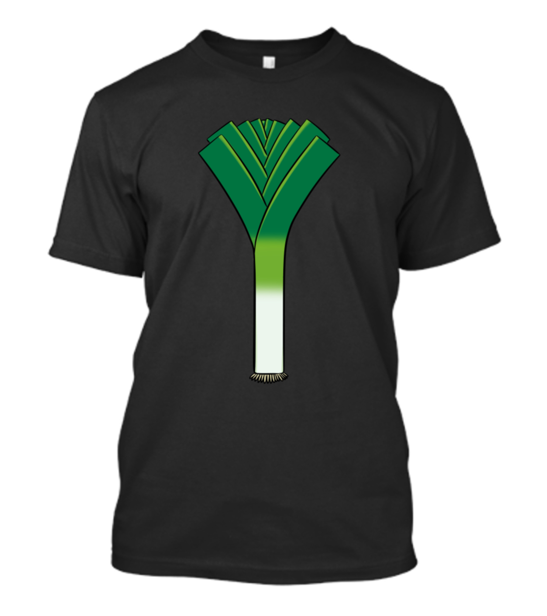Leek Initials Vegetable T-Shirt