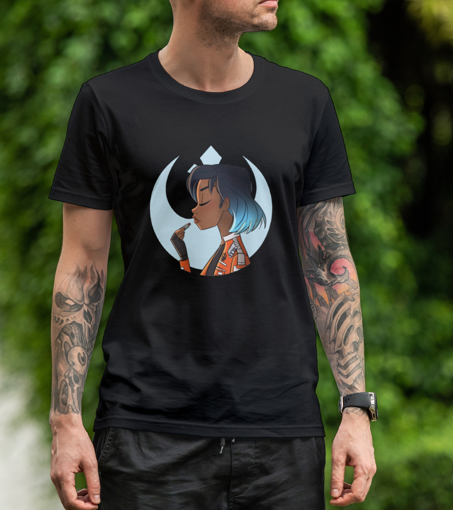 Lipstick Vi Moradi Rebel Alliance Pilot T-Shirt