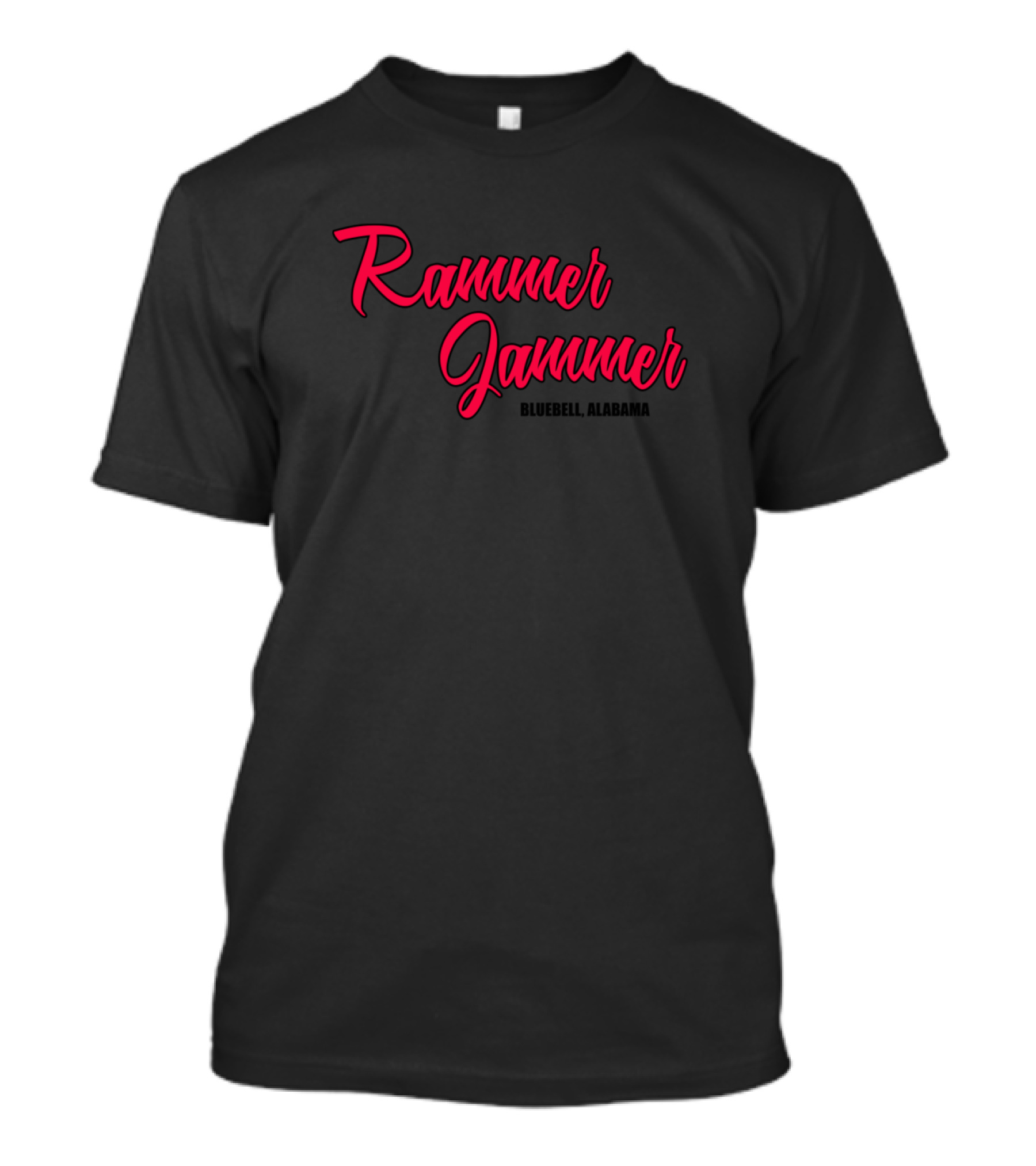 Rammer Jammer Bluebell Alabama Crimson Red T-Shirt