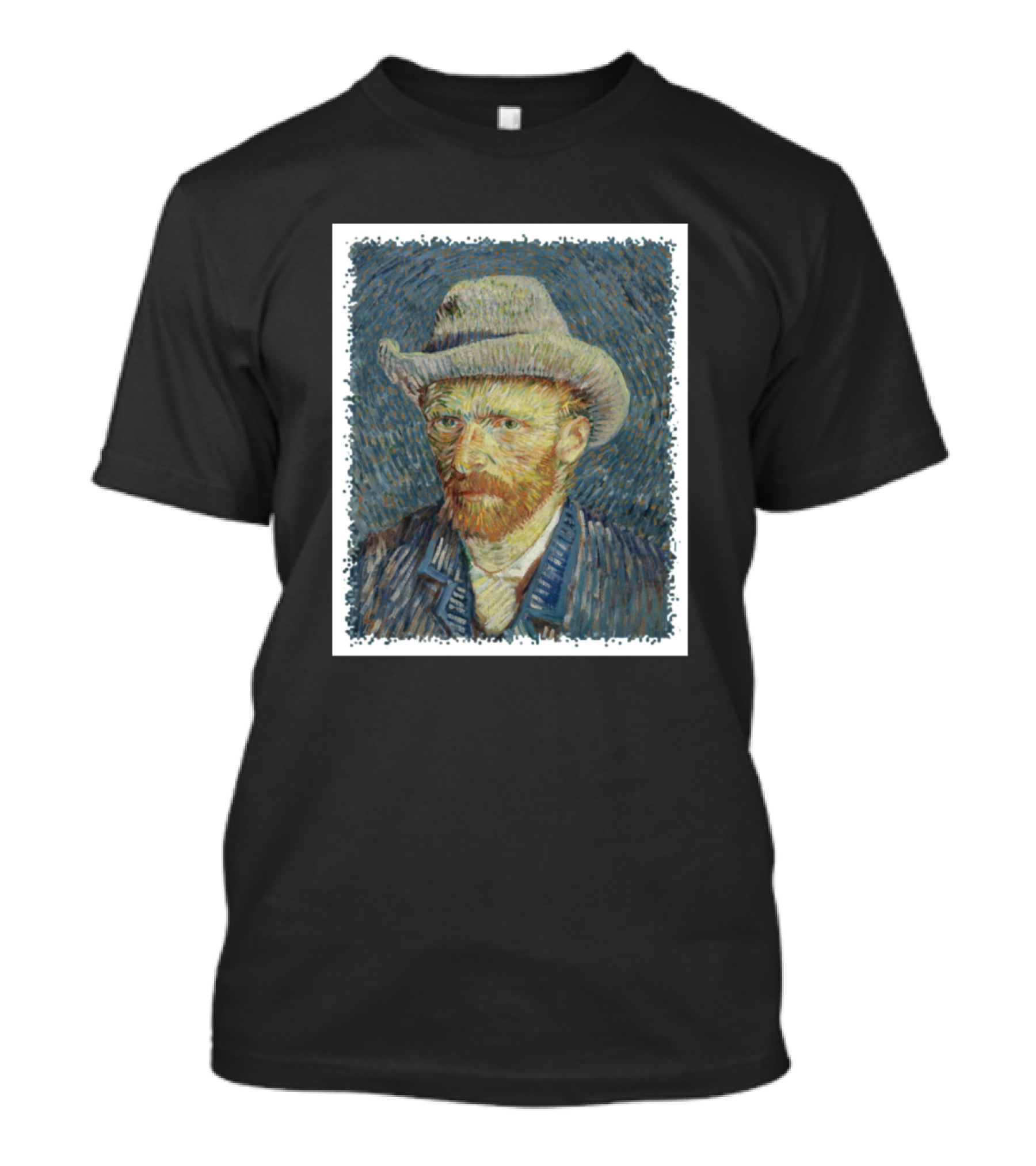 Vincent Van Gogh Self Portrait With Grey Felt Hat T-Shirt