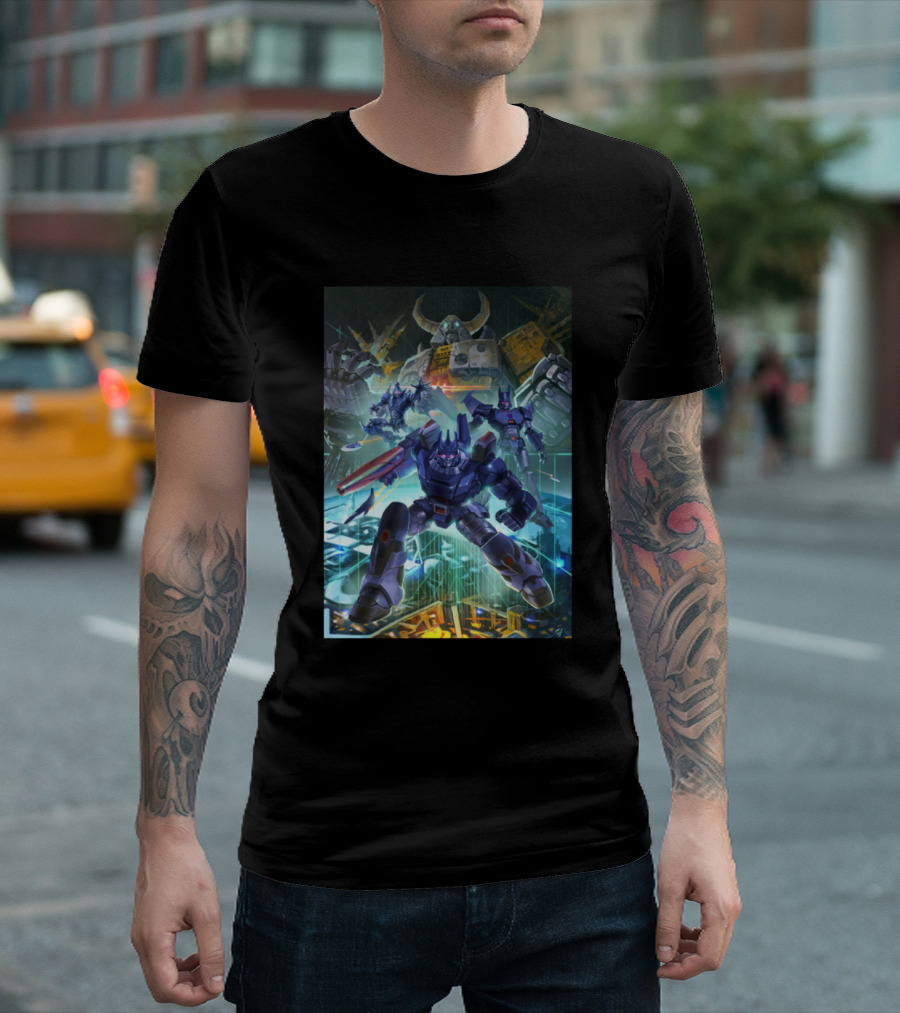 Transformers Unicron Galvatron Cyclonus Scourge Villains T-Shirt