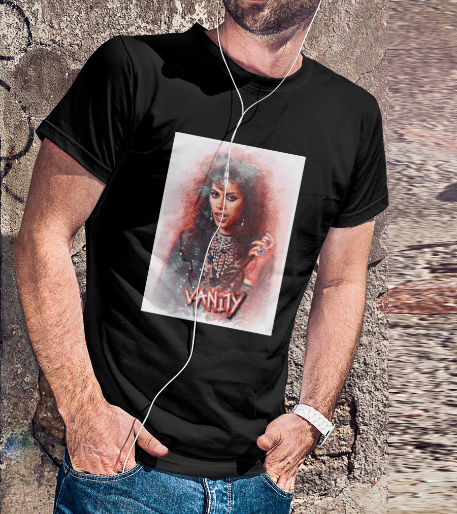 Vanity 1980s Aesthetic Styled Fashion Icon Retro T-Shirt