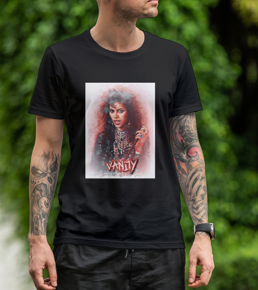 Vanity 1980s Aesthetic Styled Fashion Icon Retro T-Shirt