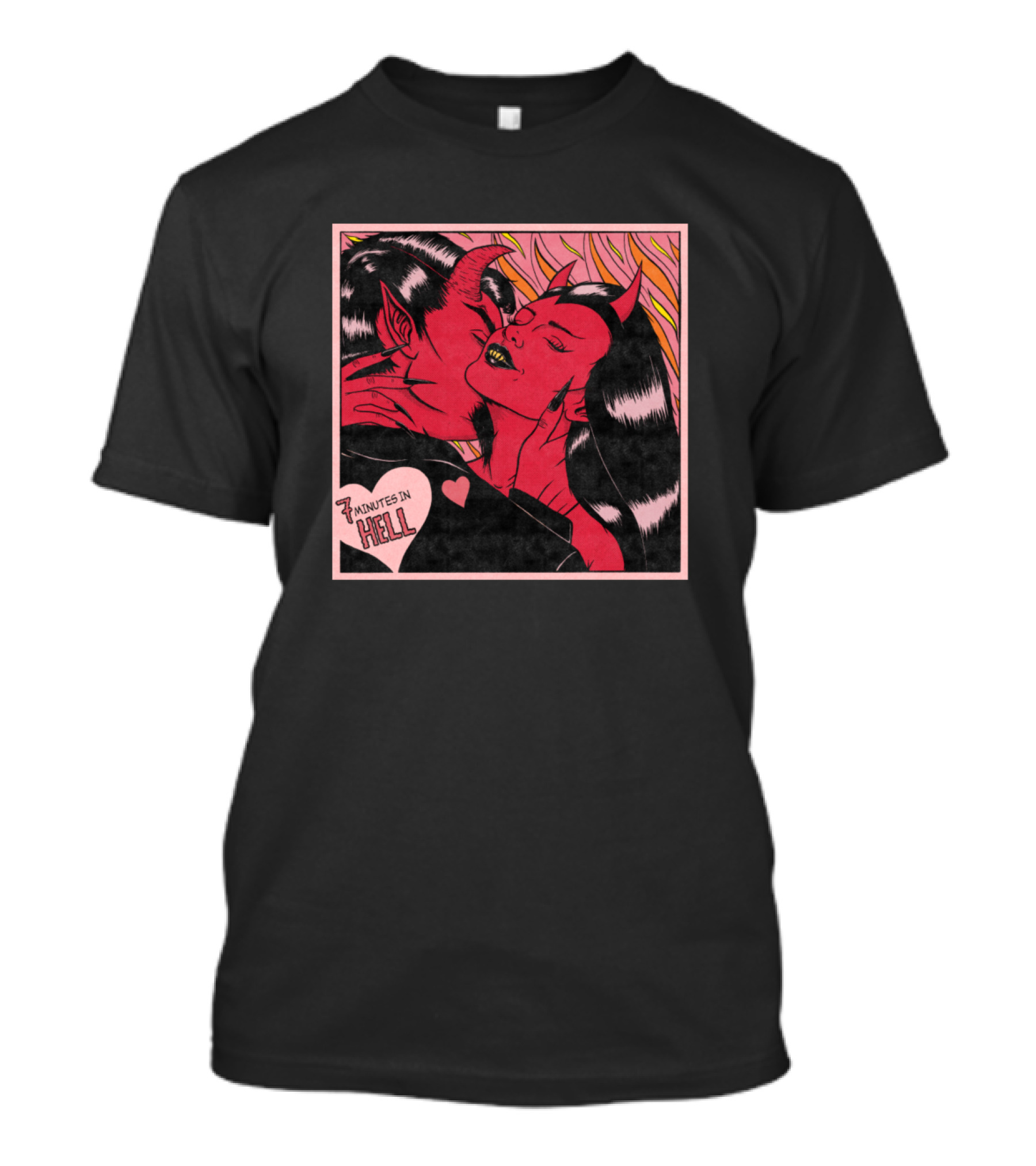 7 Minutes In Hell Devil Romance T-Shirt