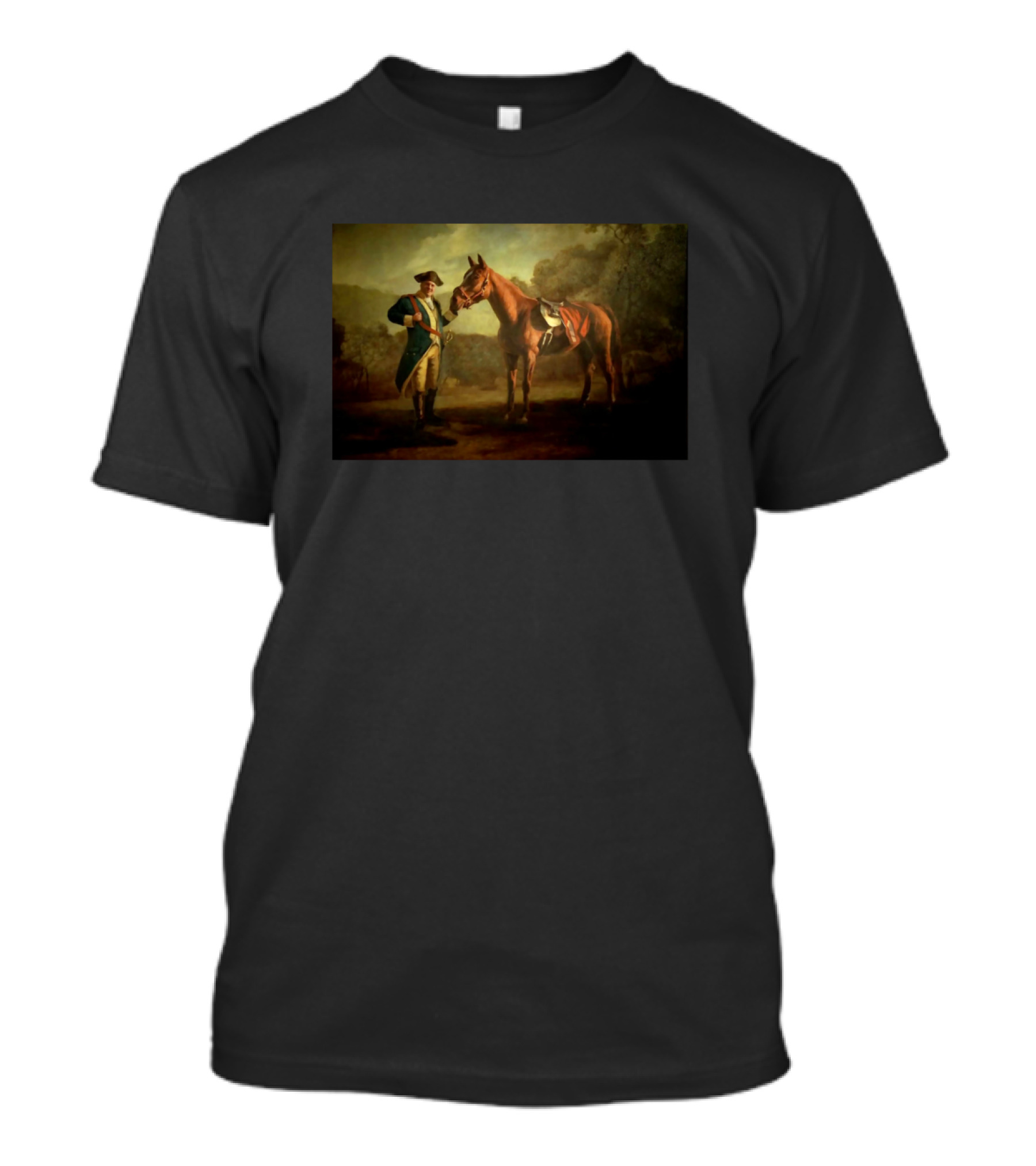Commendatore Tony Soprano And Horse By William Hogarth T-Shirt