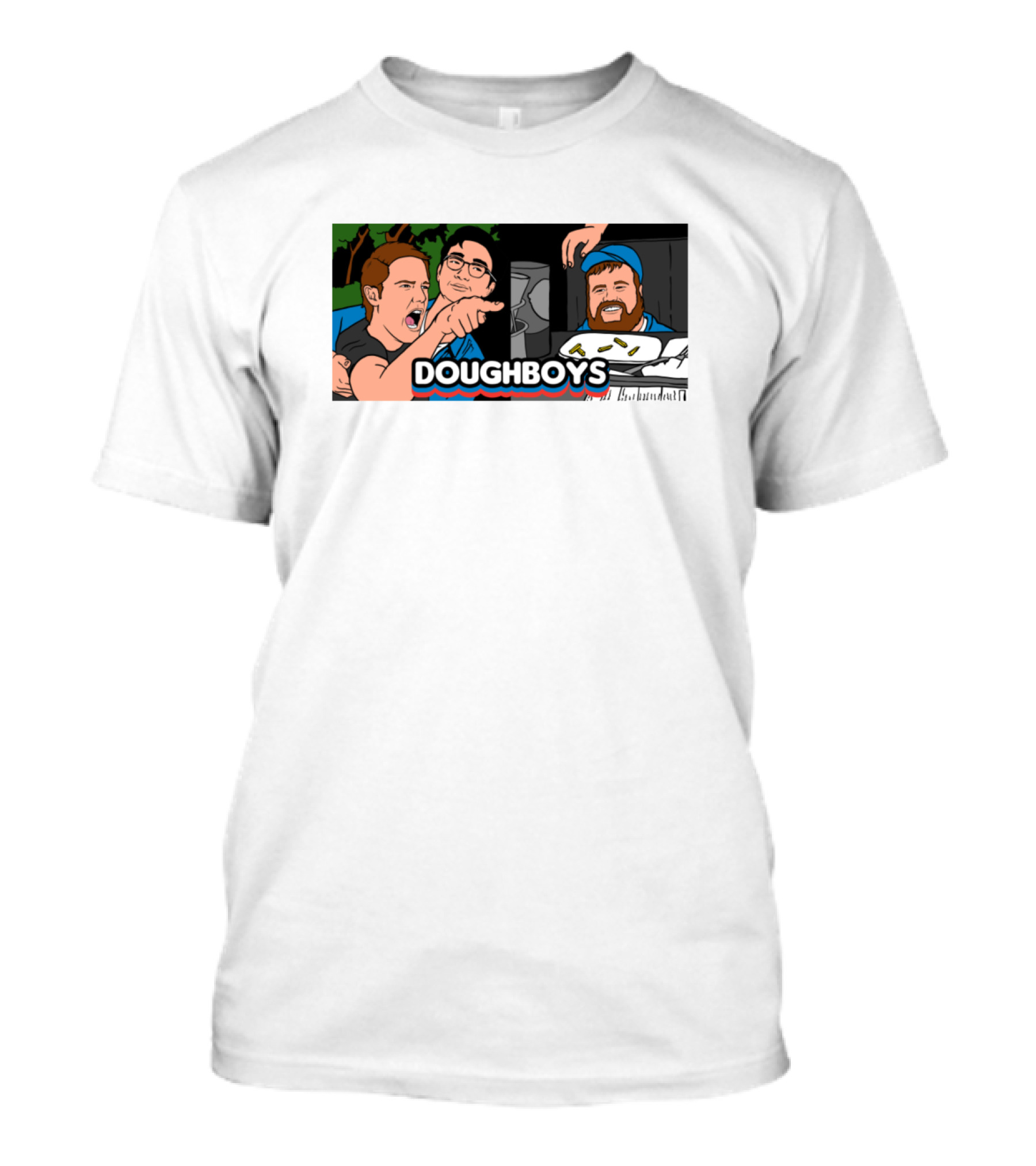 Doughboys Pizza Podcast T-Shirt