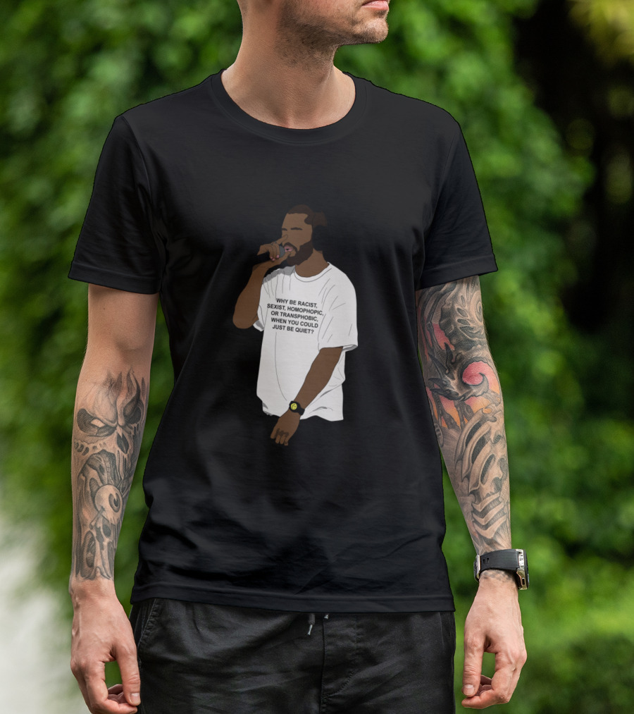 Why Be Racist Sexist Homophobic Transphobic Frank Ocean Expression T-Shirt