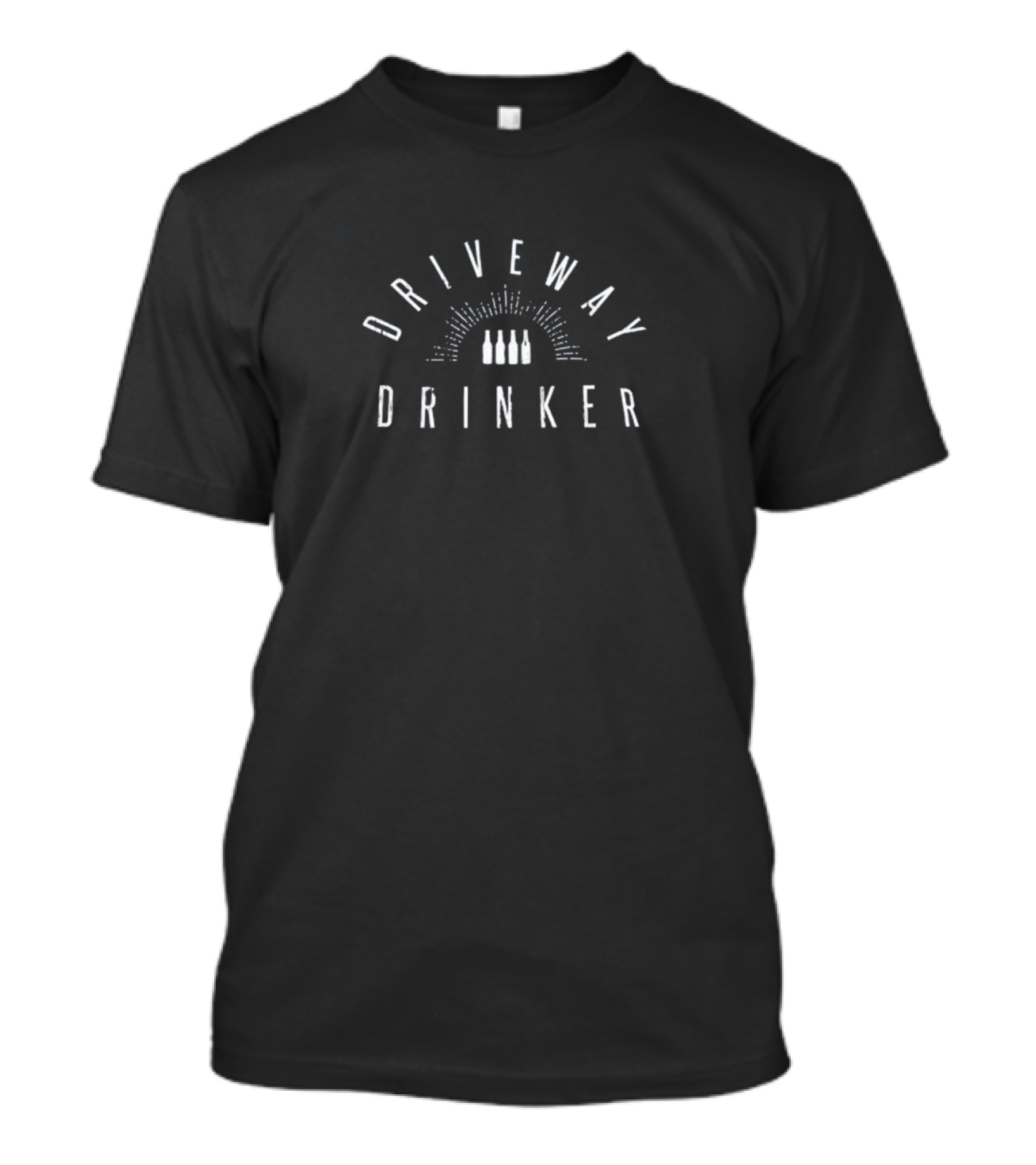 Driveway Drinker Bottles Sunburst T-Shirt