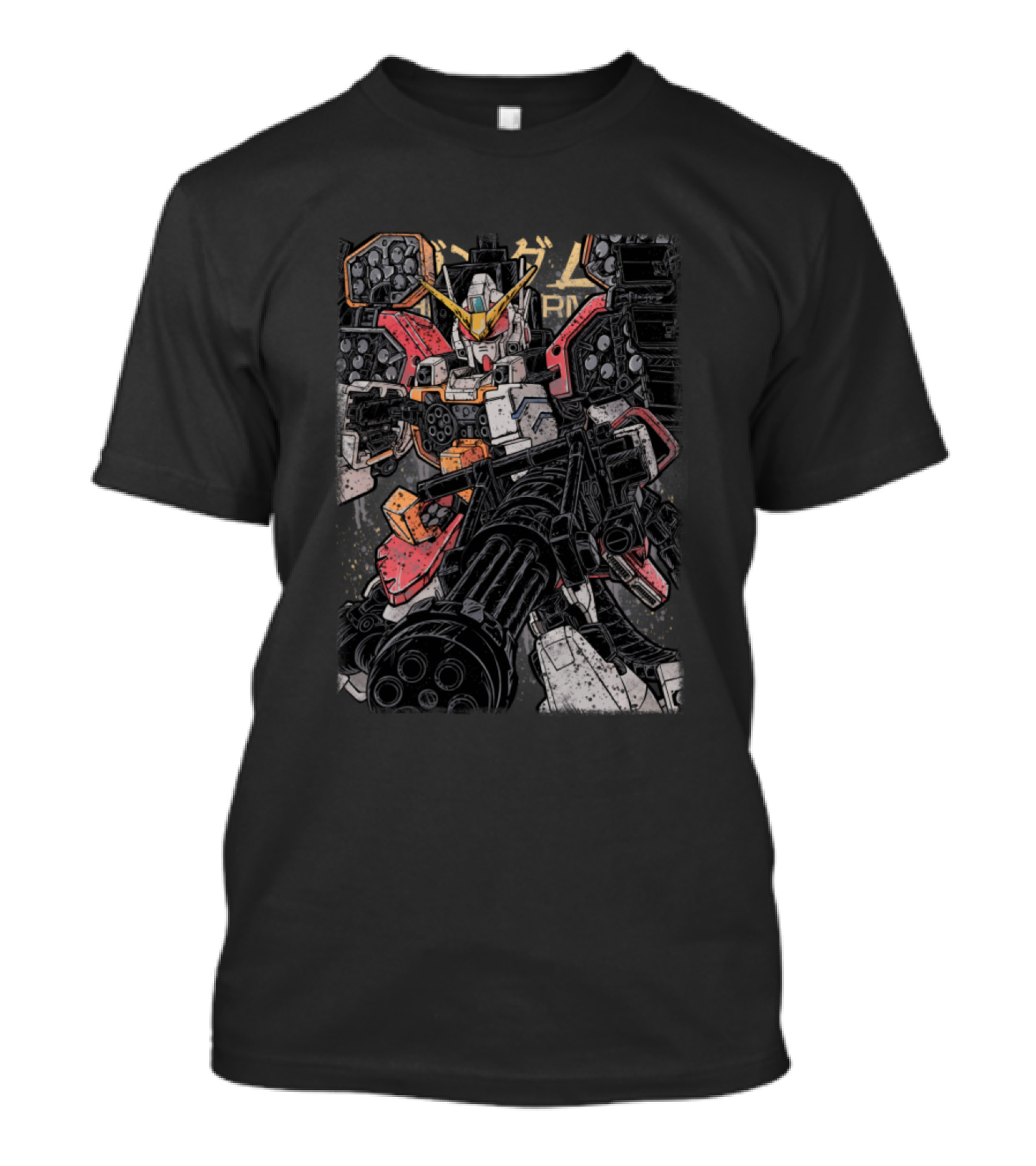 Gundam Heavyarms Mobile Suit Mecha T-Shirt