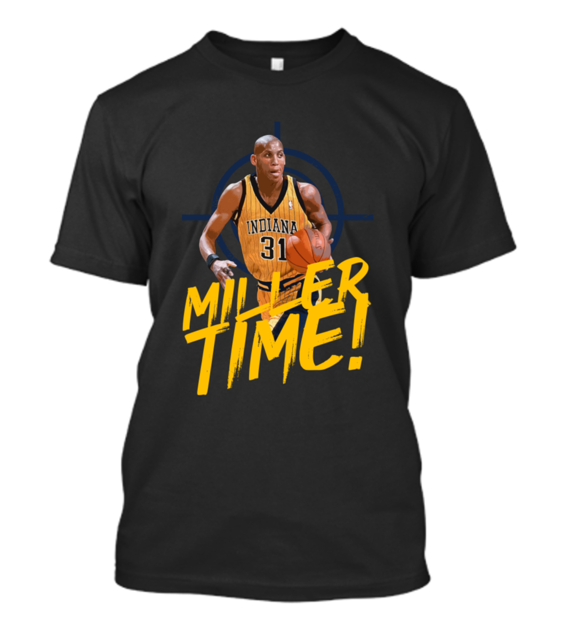 Indiana 31 Miller Time Basketball Legend T-Shirt
