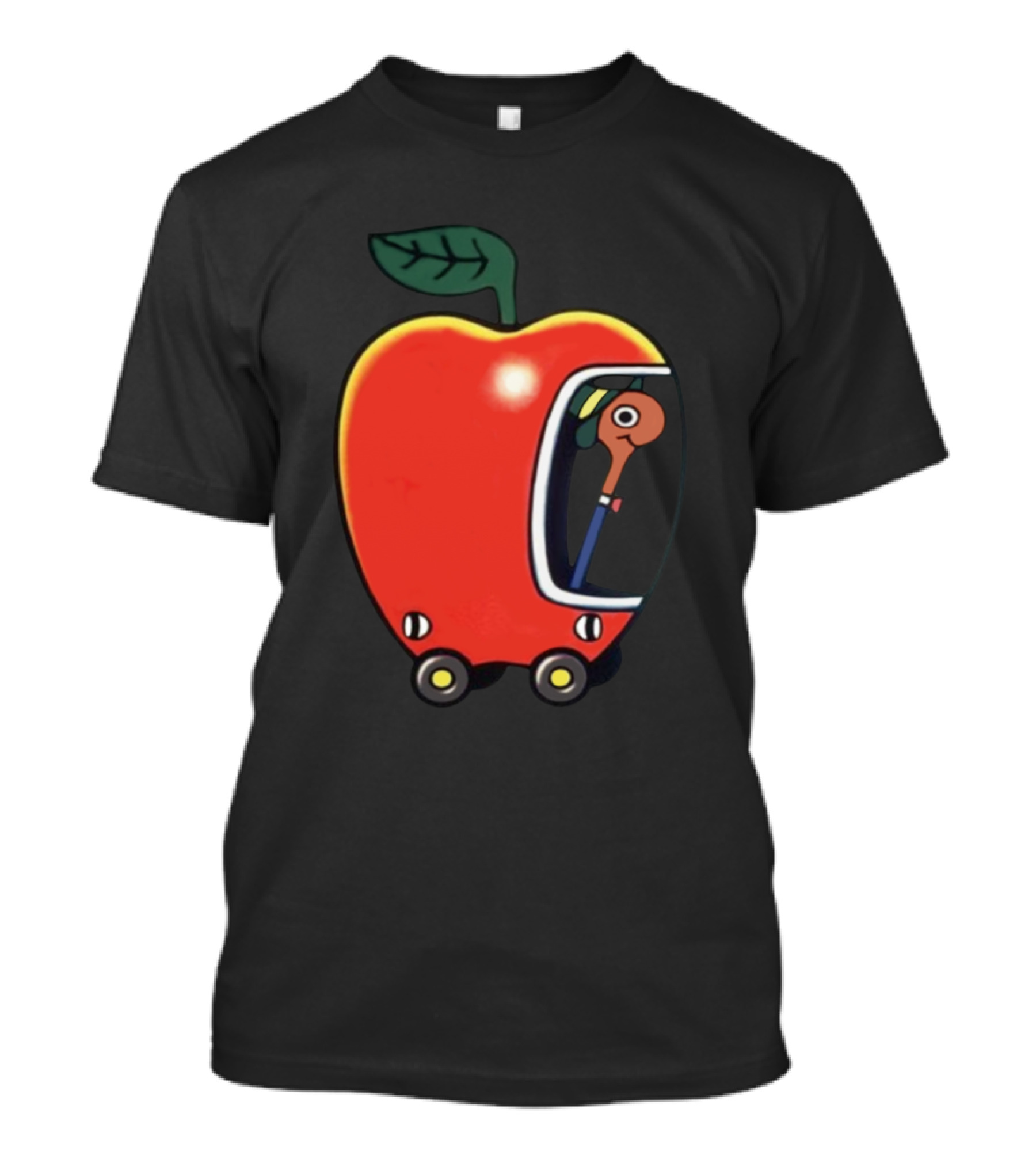 Lowly The Worm's Apple Car Adventure T-Shirt