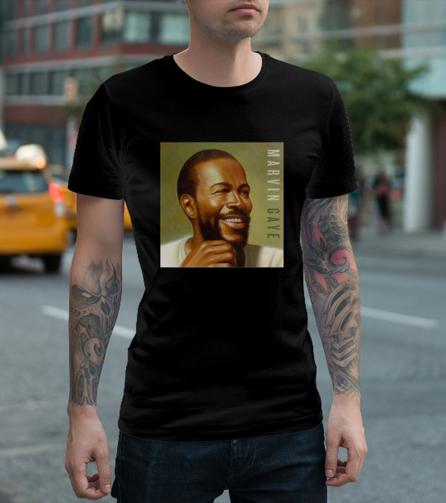 Marvin Gaye Portrait T-Shirt