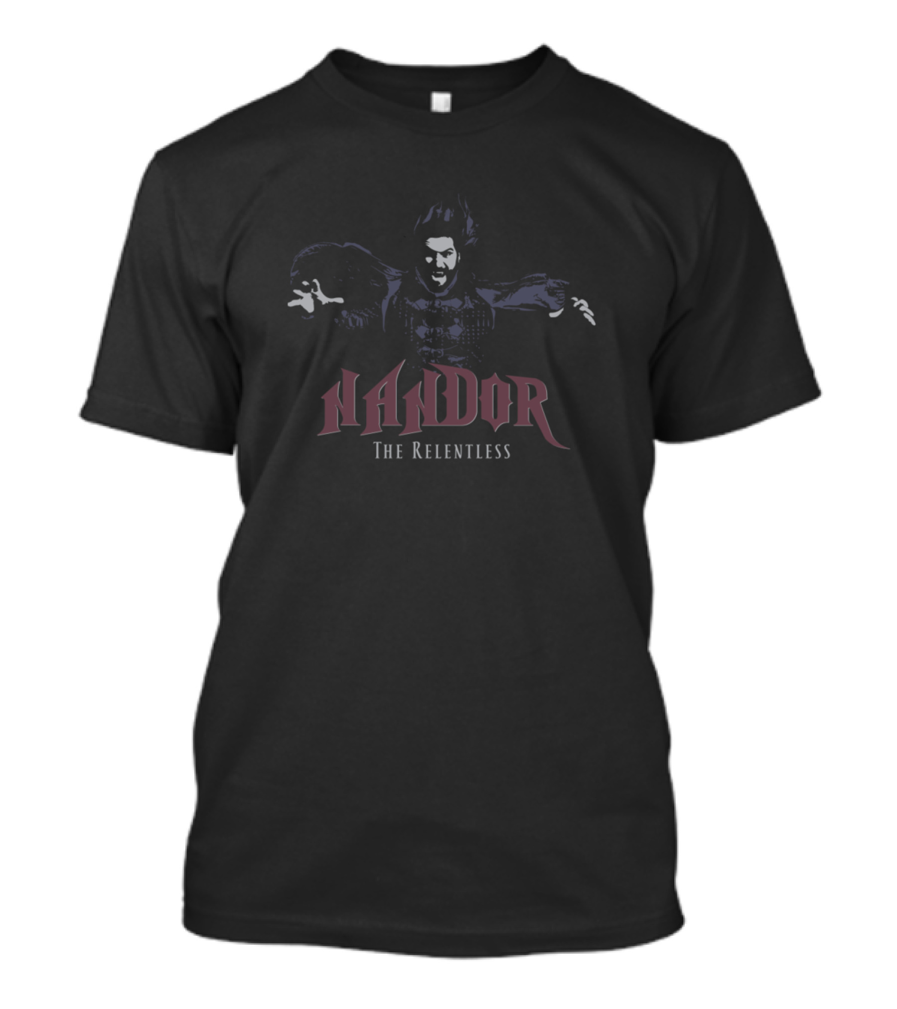 Nandor The Relentless Vampire Dark Flying Attack T-Shirt