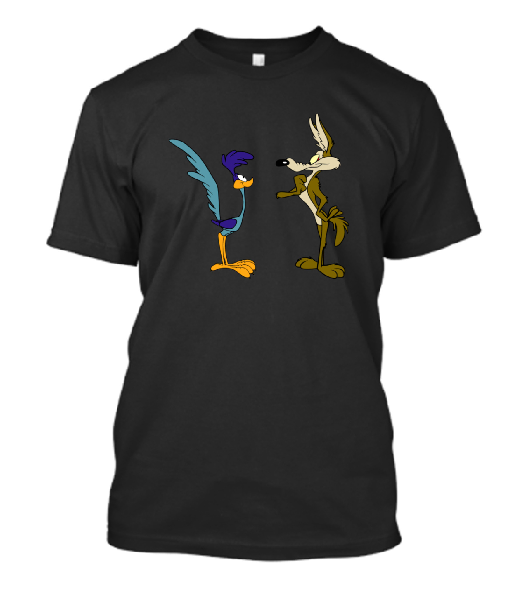 Road Runner And Wile E. Coyote Classic Cartoon Duo T-Shirt