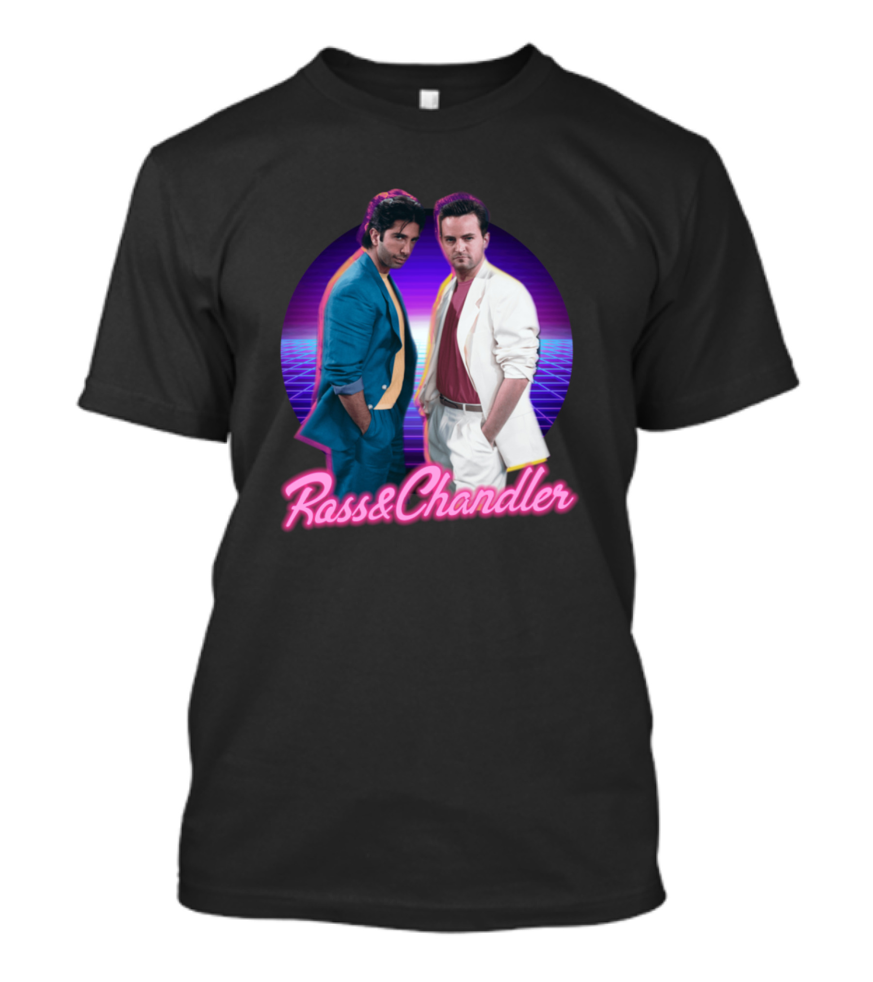 Ross And Chandler Retro Miami Vibes T-Shirt