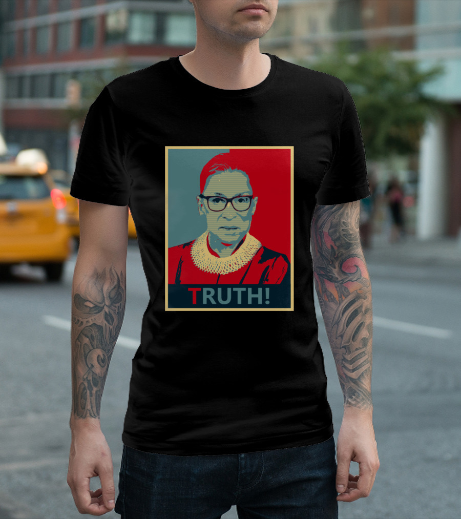Ruth Bader Ginsburg TRUTH RBG Iconic T-Shirt