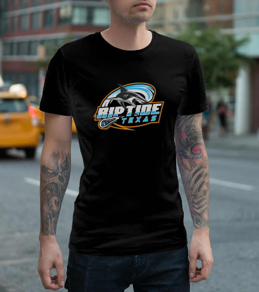 Riptide Texas Lacrosse Shark T-Shirt