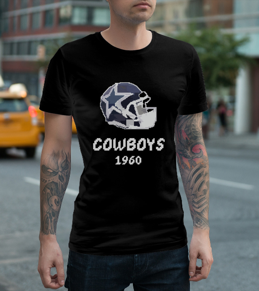 Dallas Cowboys 1960 Helmet T-Shirt