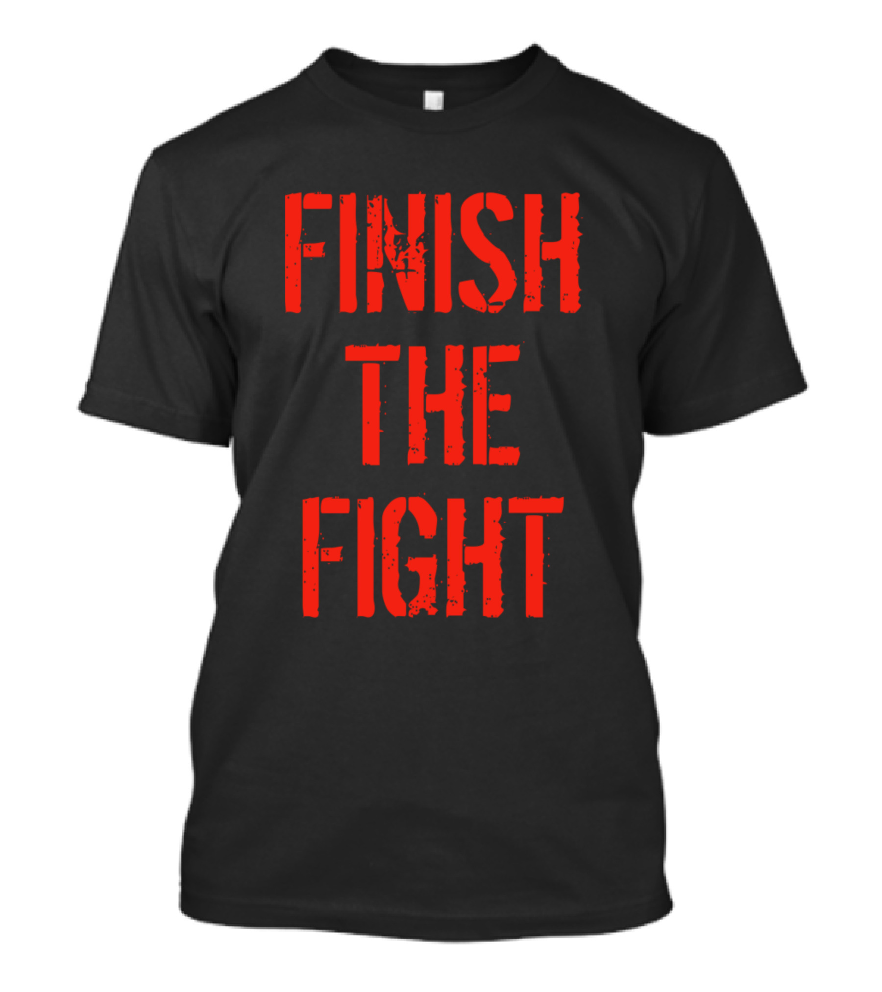 Finish The Fight Halo Motivational T-Shirt
