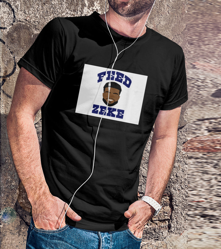 Feed Zeke Ezekiel Elliott Cowboys Football T-Shirt