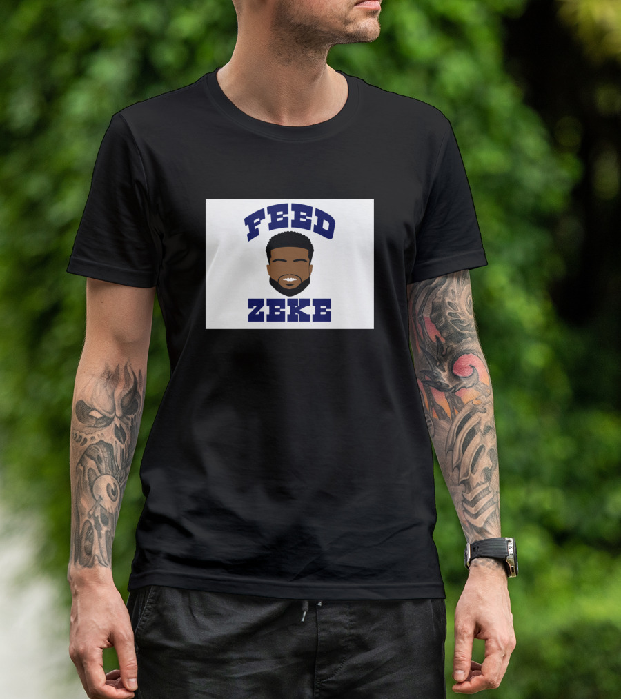Feed Zeke Ezekiel Elliott Cowboys Football T-Shirt