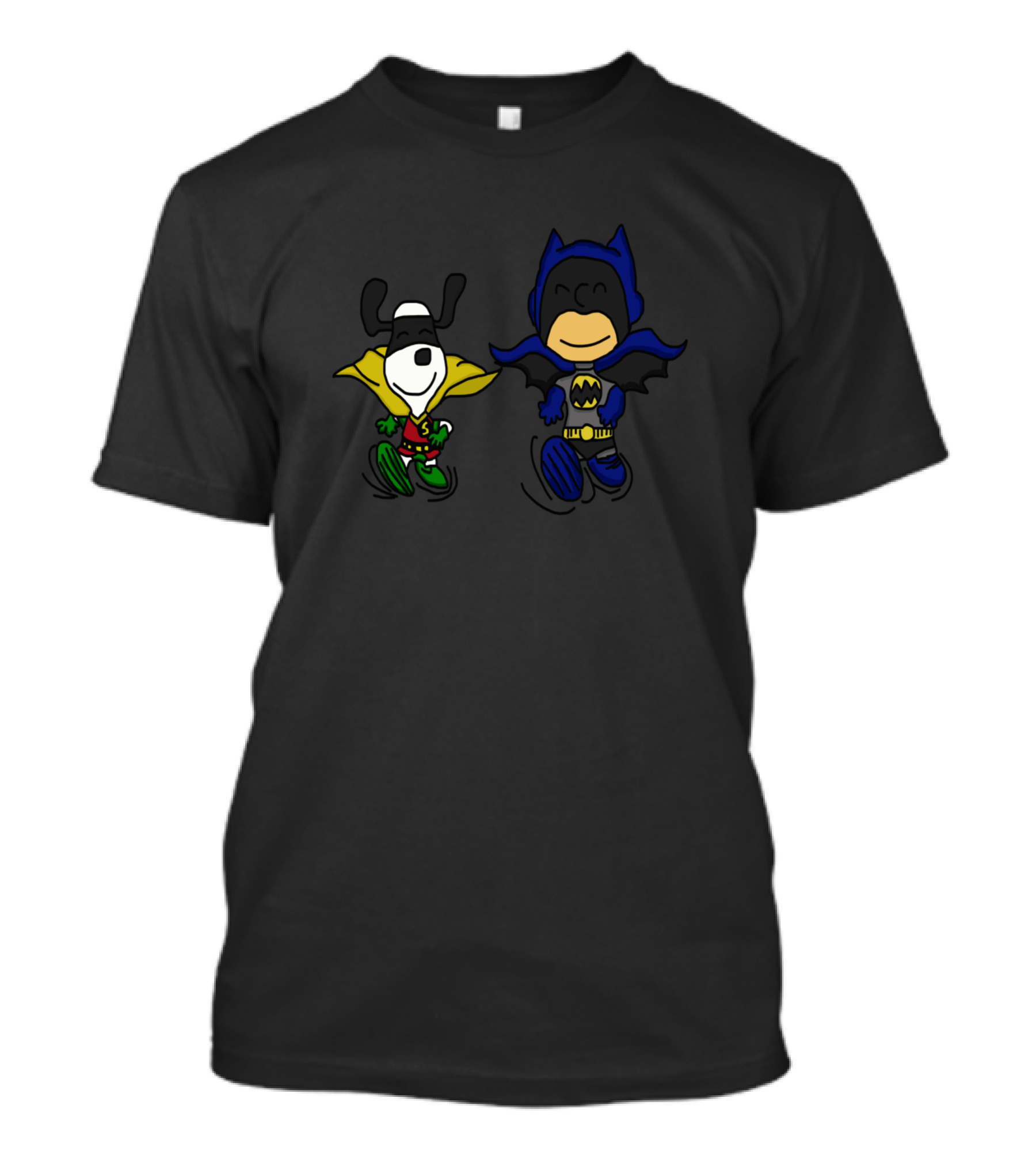 Snoopy Batman Robin Duo Adventure T-Shirt