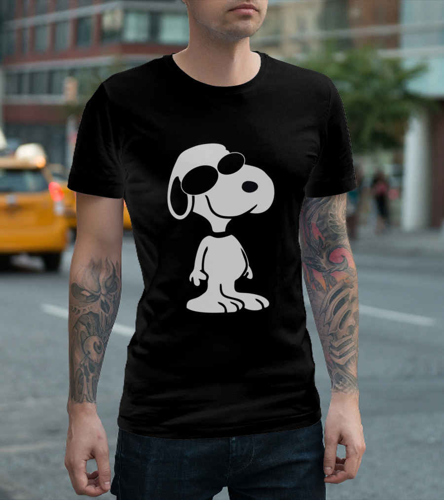 Cool Snoopy With Sunglasses Peanuts T-Shirt