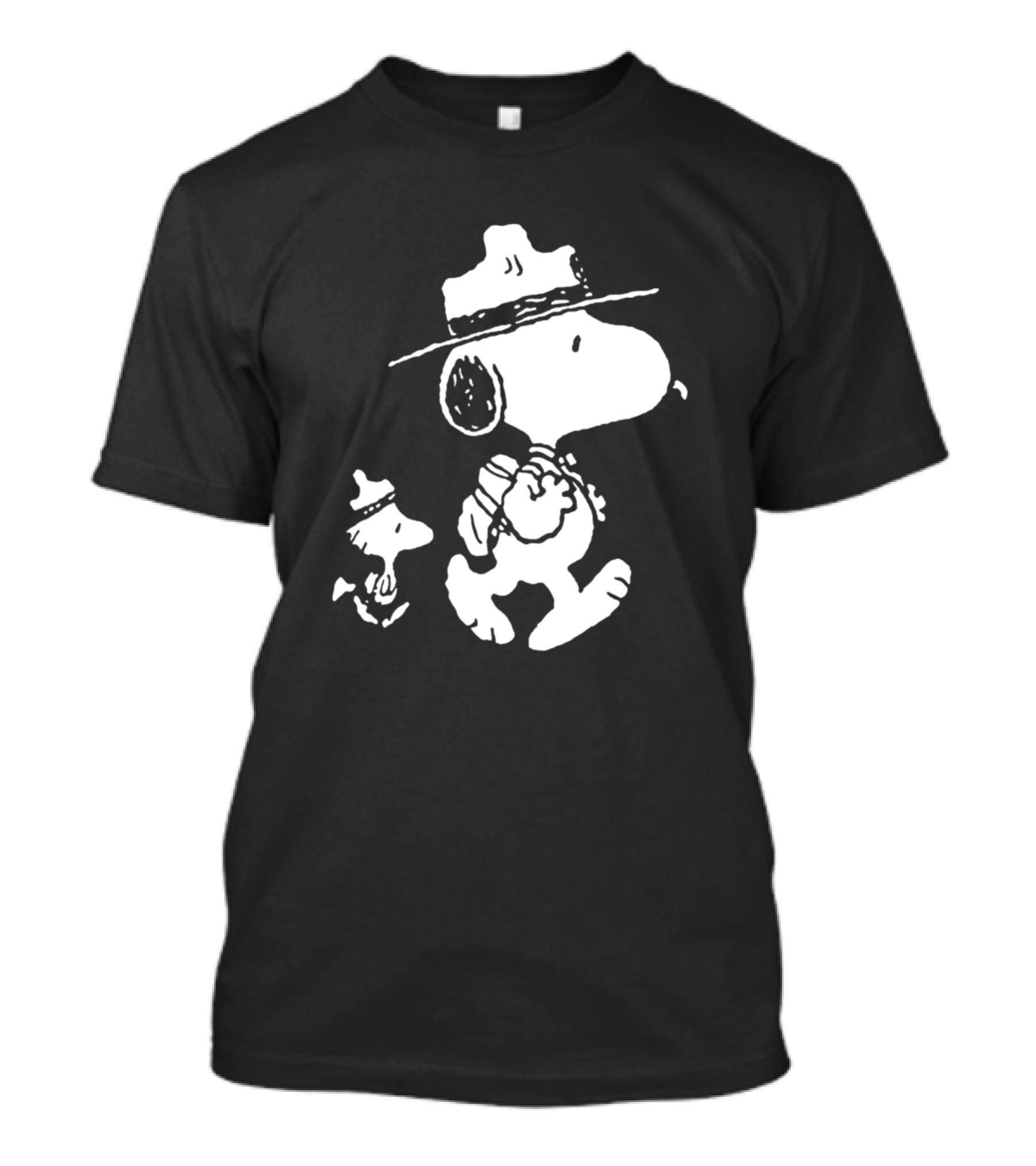 Camping Lover Snoopy Woodstock Hiking Adventure T-Shirt