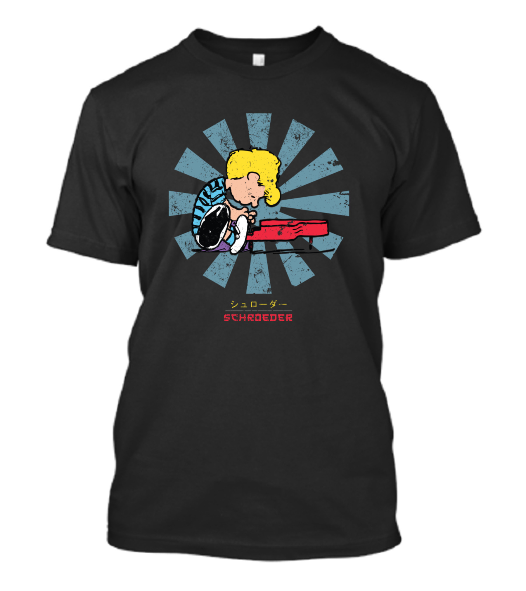 Schroeder Retro Japanese Peanuts T-Shirt