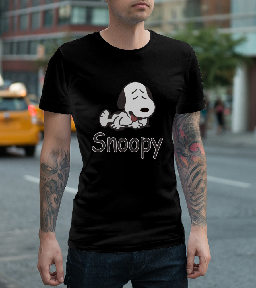 Snoopy Is Tired Snoopy Peanuts T-Shirt