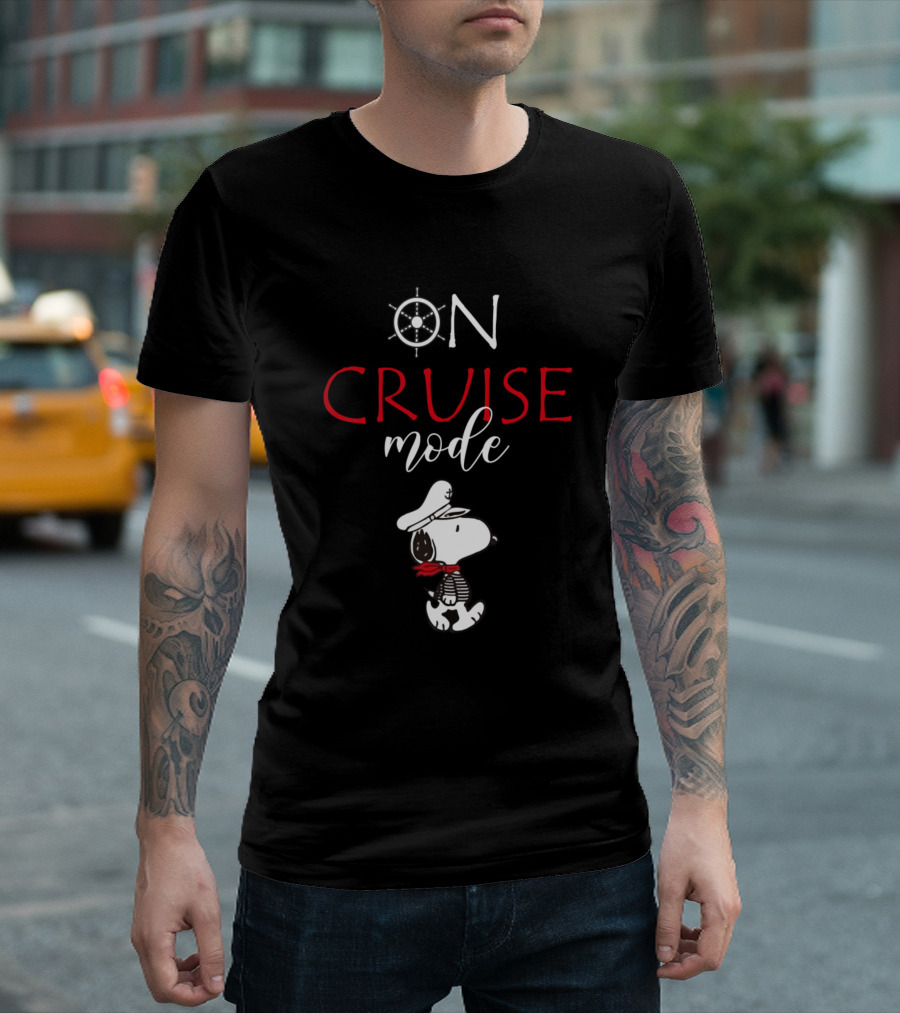 Snoopy On Cruise Mode T-Shirt