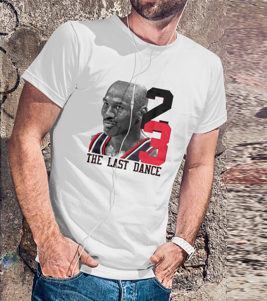 Jordan 23 Michael Jordan The Last Dance Vintage Basketball Legend T-Shirt