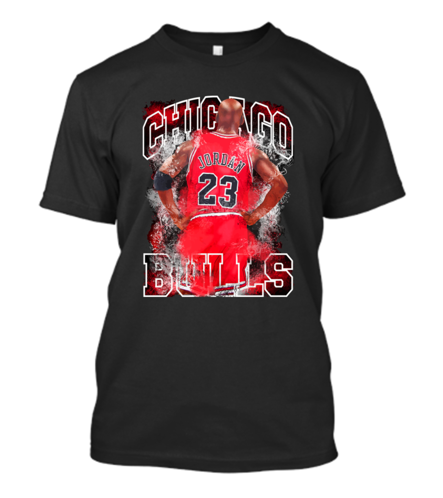 Chicago Bulls Michael Jordan 23 Retro Jersey T-Shirt