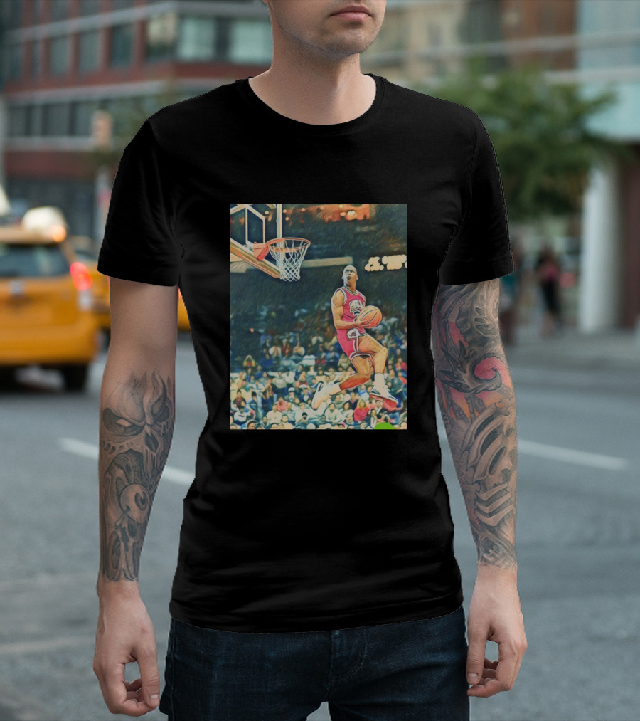 Jordan Different Air Slam Dunk Iconic Basketball Moment T-Shirt