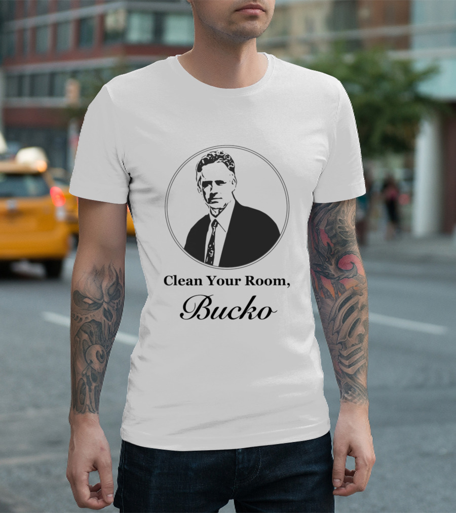 Jordan Clean Your Room Bucko Jordan Peterson T-Shirt