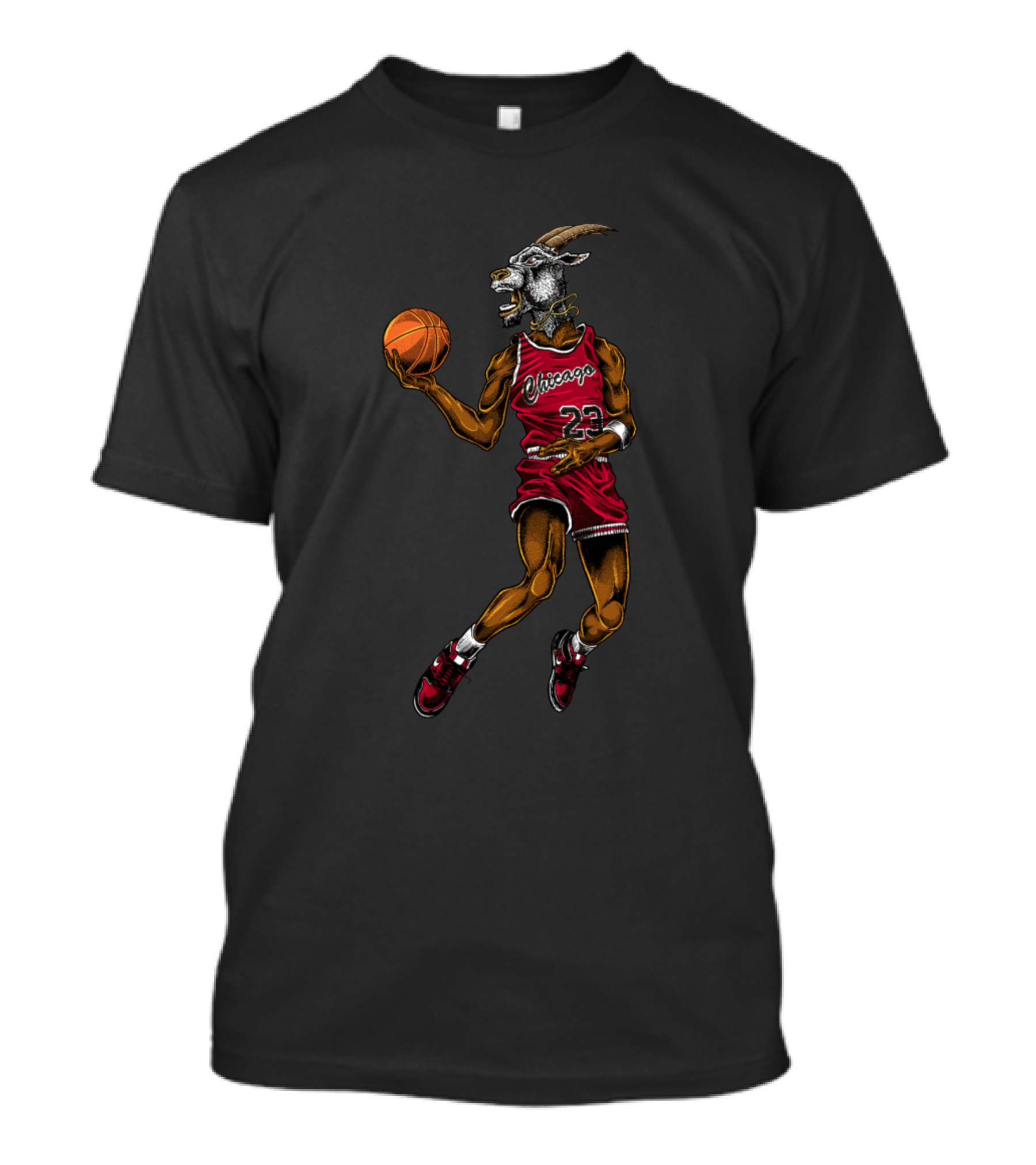 Chicago 23 Goat Slam Dunk T-Shirt