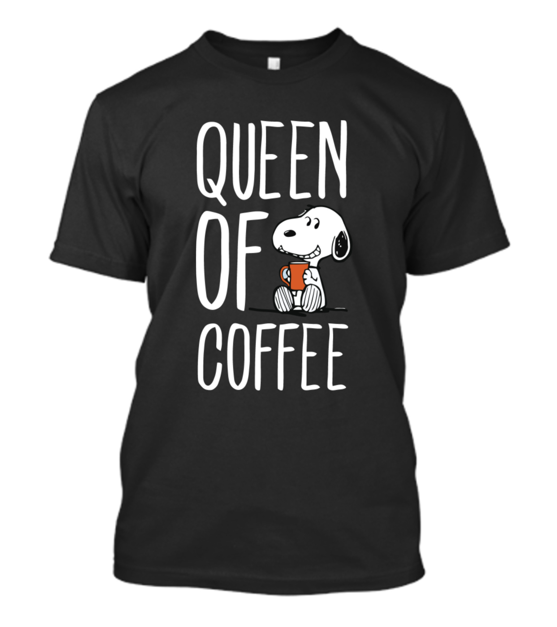Snoopy Queen Of Coffee 3wo3q Snoopy Hugging Mug T-Shirt