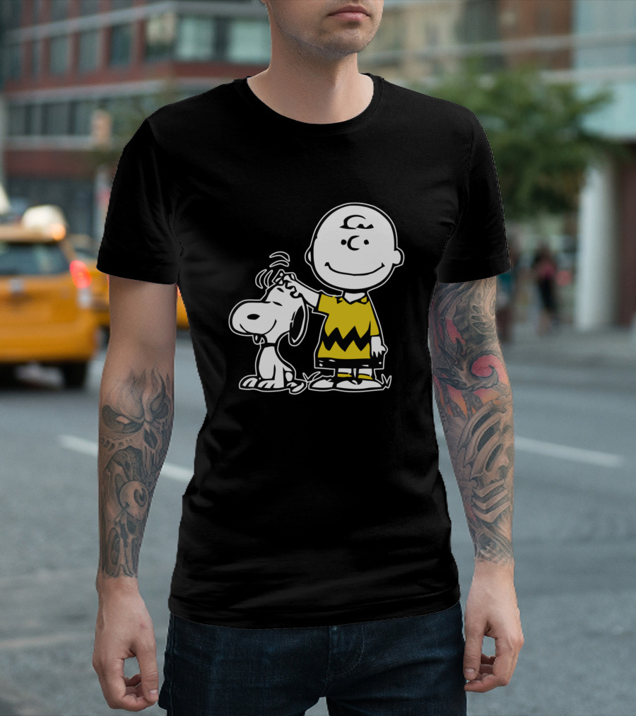 Snoopy and Charlie Brown Peanuts Classic T-Shirt