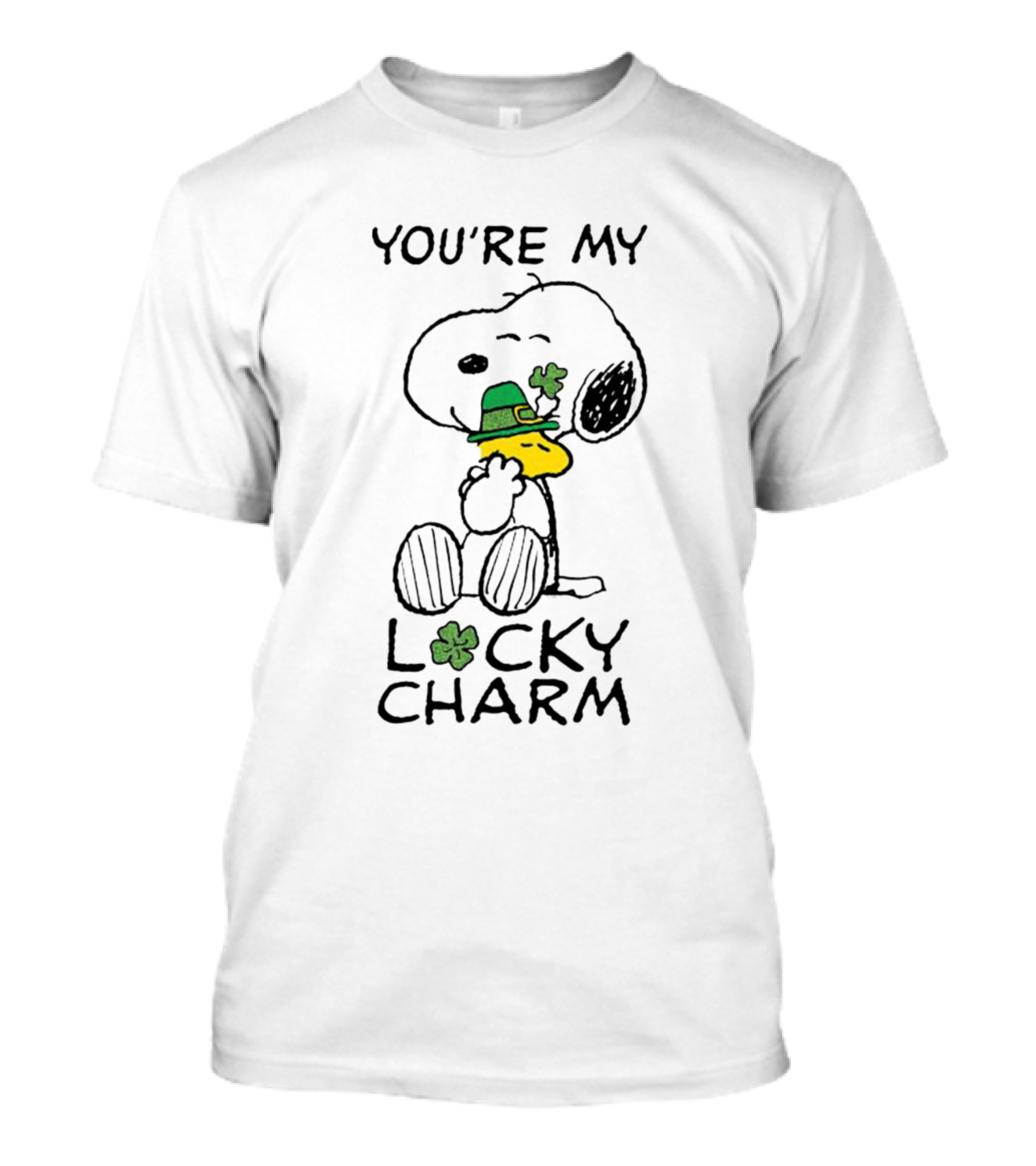 St Patricks Day Peanuts Snoopy You're My Lucky Charm T-Shirt